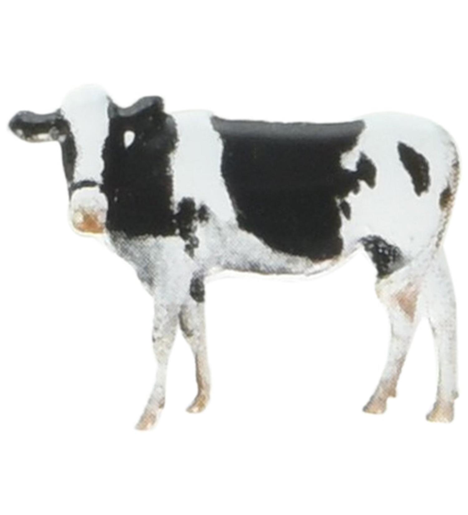 EYELET OUTLET Cow & Goat Shape Brads 12/Pkg