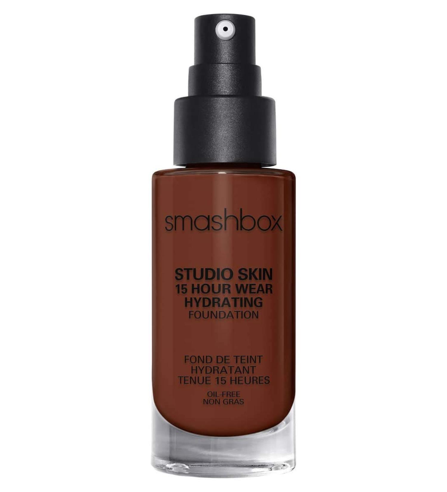 Smashbox Studio Skin 24 Wear Hydrating Foundation - 4.5 Very Deep With Warm Undertone