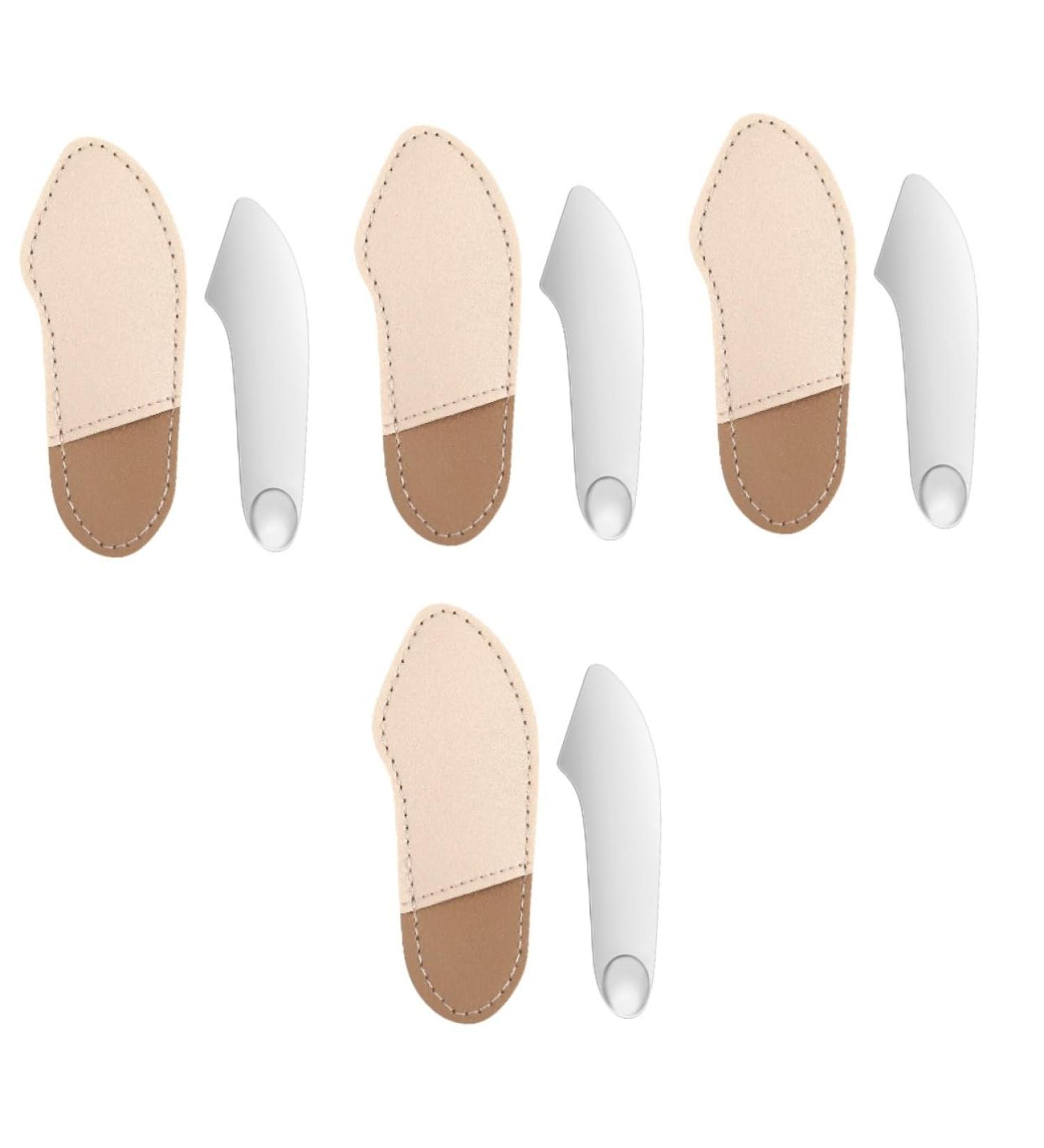 DRESSOOS 4pcs Makeup Mixing Tools Cosmetic Mixing Tools Makeup Mixer Palette Spatula Stainless Steel Silver - Buy Online on GoSupps.com