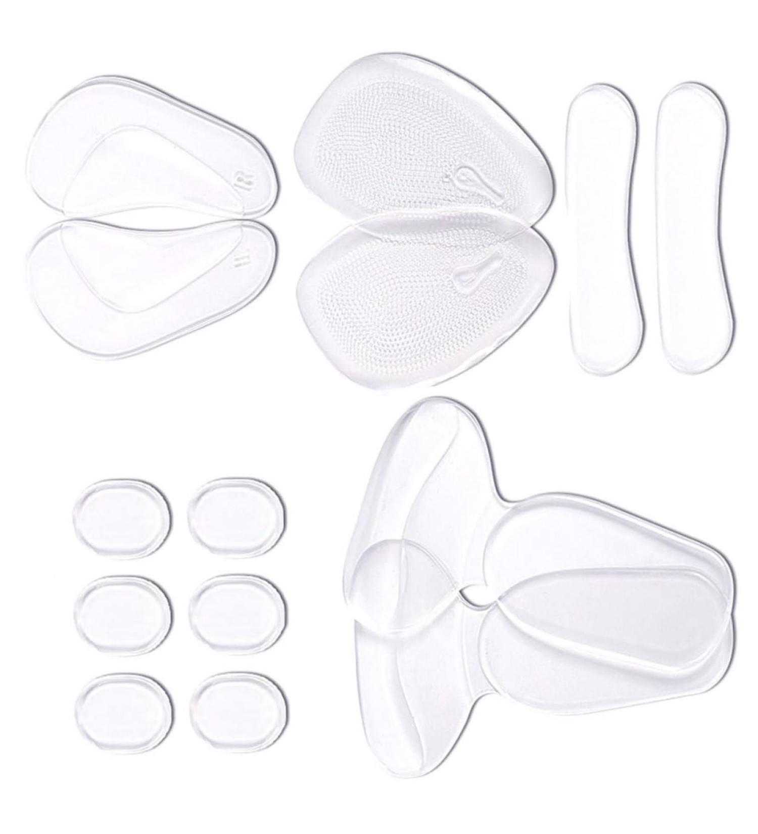 FOMIYES Heel Cushion Gel Foot Care Protector Pads - Plantar Cushion Gel Insoles for Comfortable Walking & Pain Relief - Buy Online on GoSupps.com