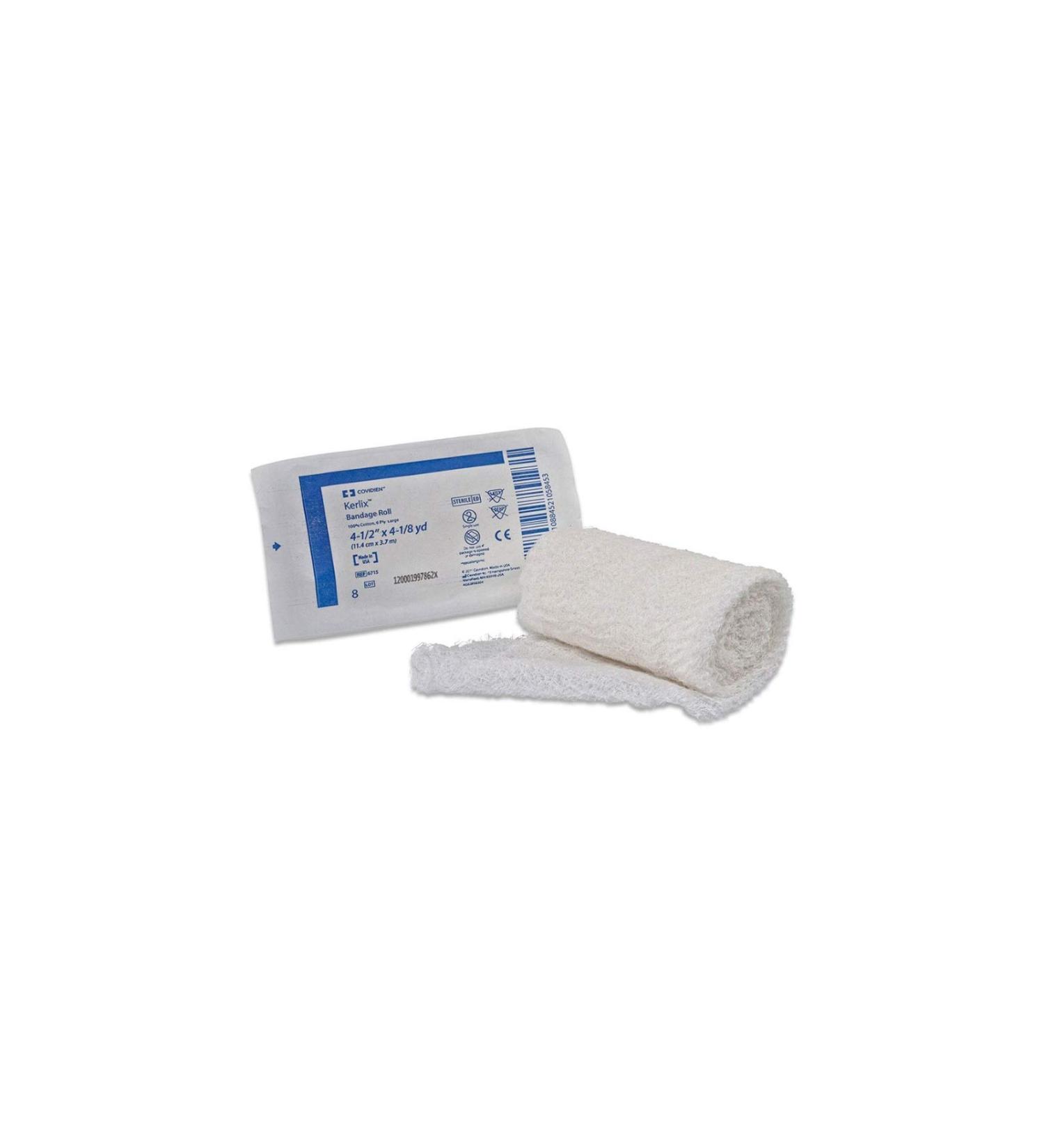 Kerlix AMD-Antimicrobial Gauze Dressing Bandage Roll 4.5X4.1 Yards Sterile 1 ea