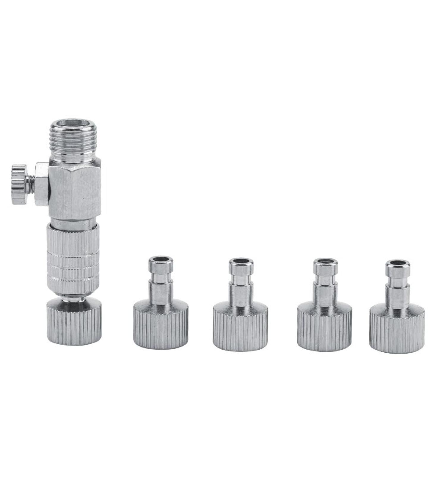 Yolispa Disconnect Adapter Airbrush Horse Quick Connecter Set 1/8'' Fittings Part with 4 Fittings2 Disconnect Adapter Brush Fitting Airbrush Horse Brush Fitting Set Brush Fitting Disconnect Adapt - Buy Online on GoSupps.com