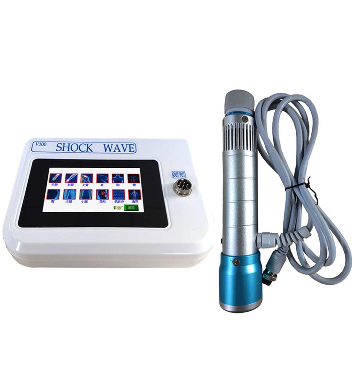 Shock Wave Therapy Device for ED & Chronic Pain Relief - 7 Massage Heads | International Shipping - Buy Online on GoSupps.com