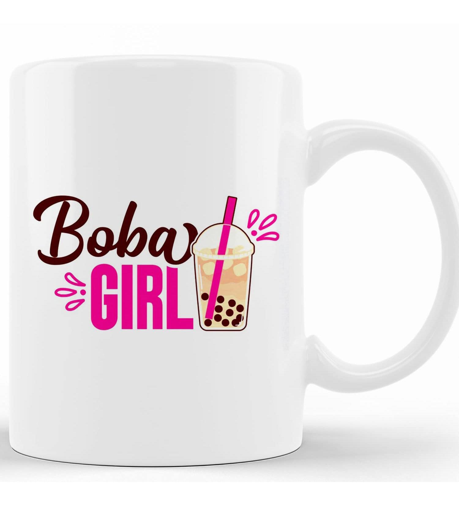 Personalized Boba Girl Mug Boba Tea Mug Funny Milk Tea Gift Tapioca Milk Tea Boba Lover Gift Bubble Tea Drinker Boba Tea Lover Ceramic Novelty Coffee Mugs 11oz 15oz Mug Tea Cup Gift Present Mug F - Buy Online on GoSupps.com