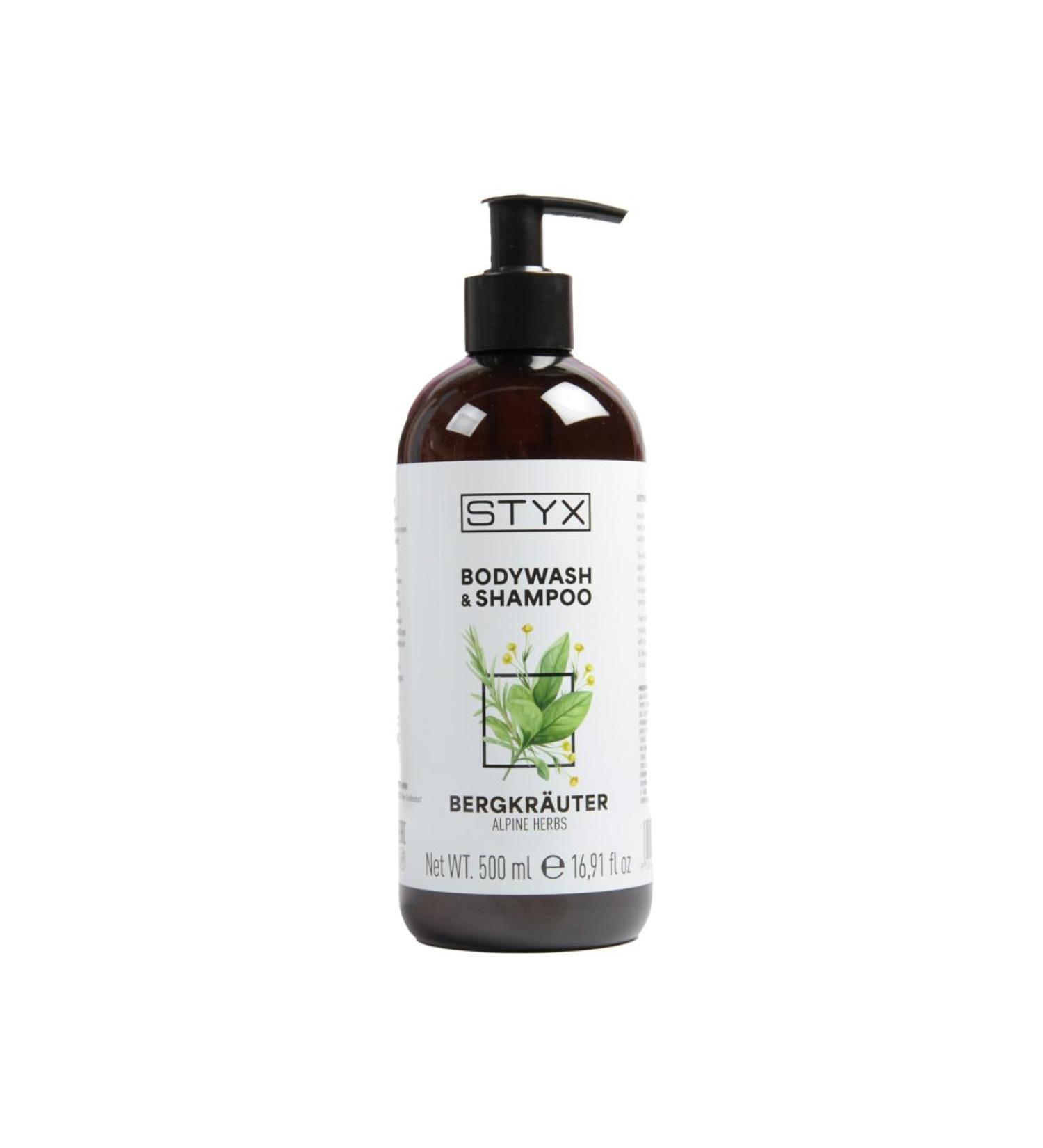 STYX Styx Mountain Herb Bodywash & Shampoo 500ml