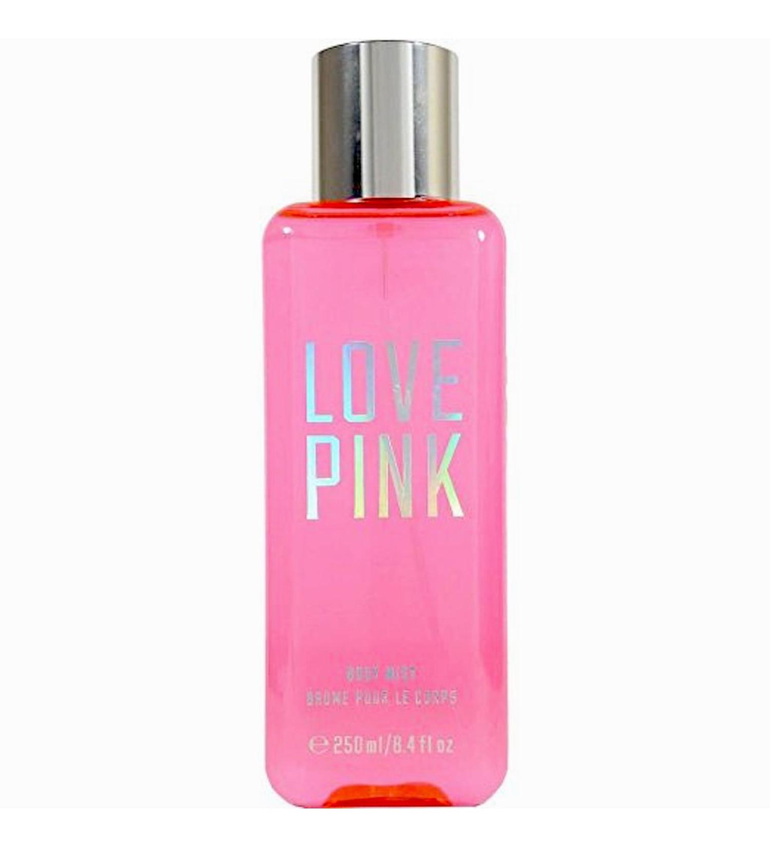 Victoria's Secret Love Pink Body Mist 8.4 Ounce Full Size Retired Fragrance Spray