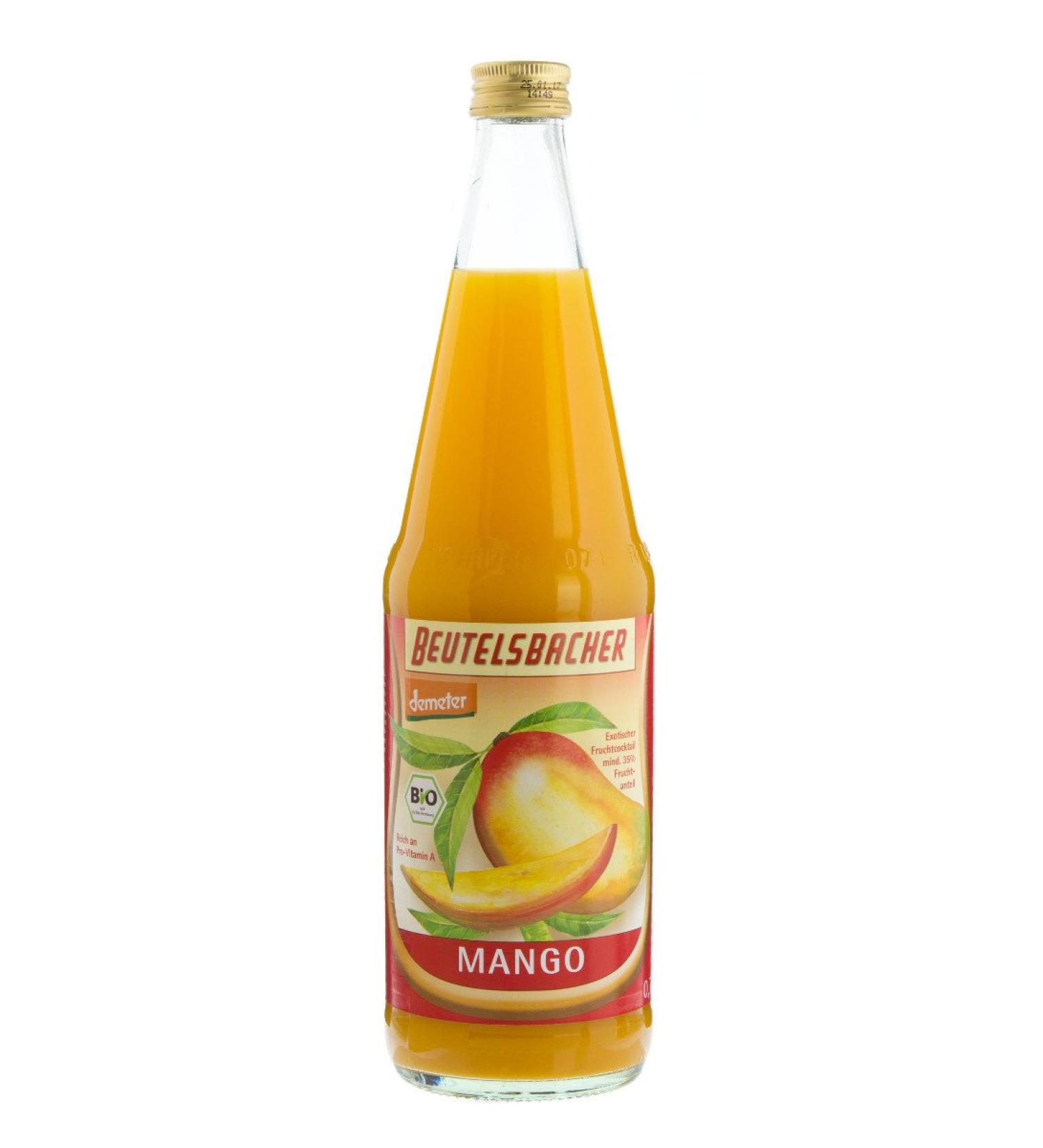 Organic Mango Drink 700 ml - BEUTELSBACHER