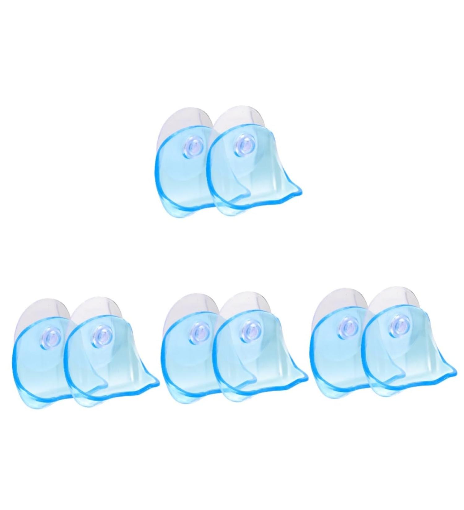 Buy Healeeved 8 StK Shaver Holder - Razor Organizer Rack & Suction Cup Bracket for Bathroom - Buy Online on GoSupps.com