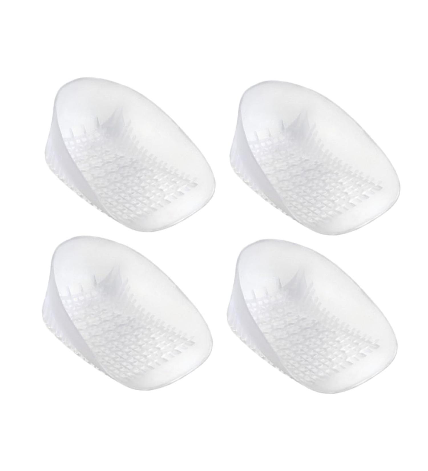 GLEAVI U-Shaped Heel Pads - 2 Pairs Silicone Inserts for Boots & Heels Plantar Cups & Foot Support - Buy Online on GoSupps.com