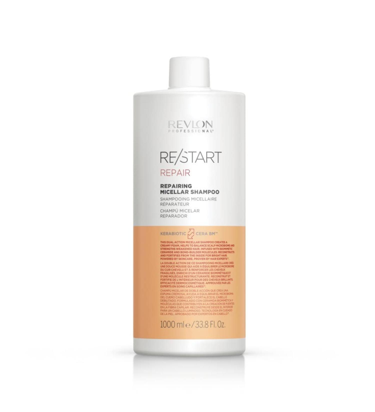 RE/START RECOVERY Fortifying Micellar Shampoo Shampoo for Damaged Hair 1000ml - Buy Online on GoSupps.com