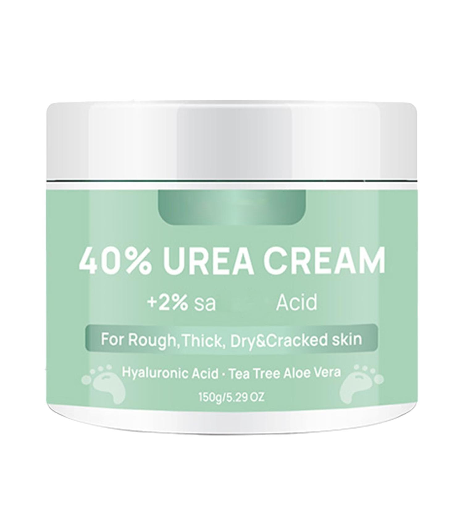40% Urea Foot Cream With 2% Acid Urea Cream 40 Percent For Feet Aloe Vera & Hyaluronic Acid Foot Cream For Cracked Heels And Dry Skin Foot Moisturiser Foot Cream For Hard Skin Moisturizing 150g - Buy Online on GoSupps.com