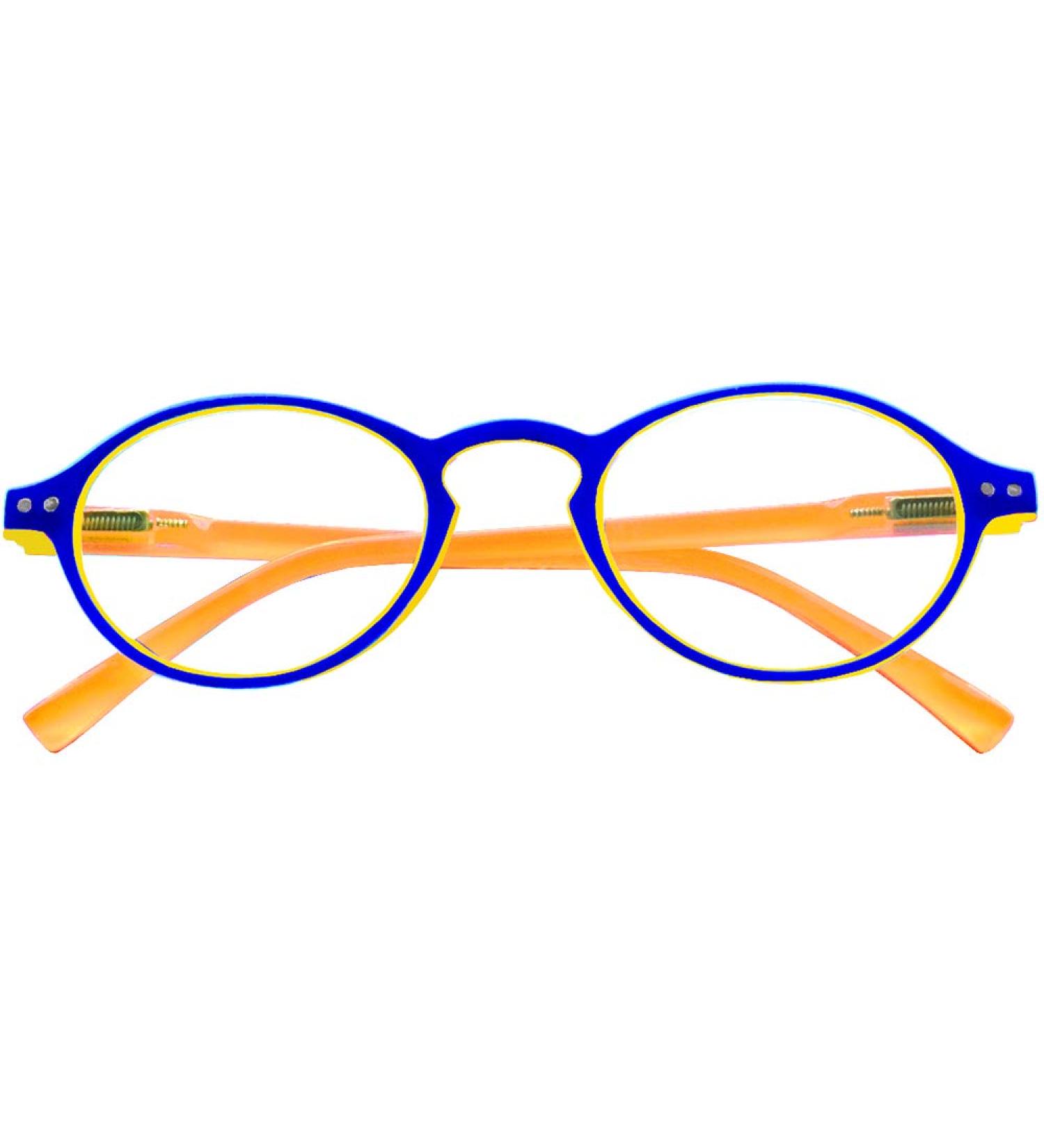 Prontoleggo reading glasses Prontoleggo Mod. Revival blue/yellow - diopter +1.00-1 piece