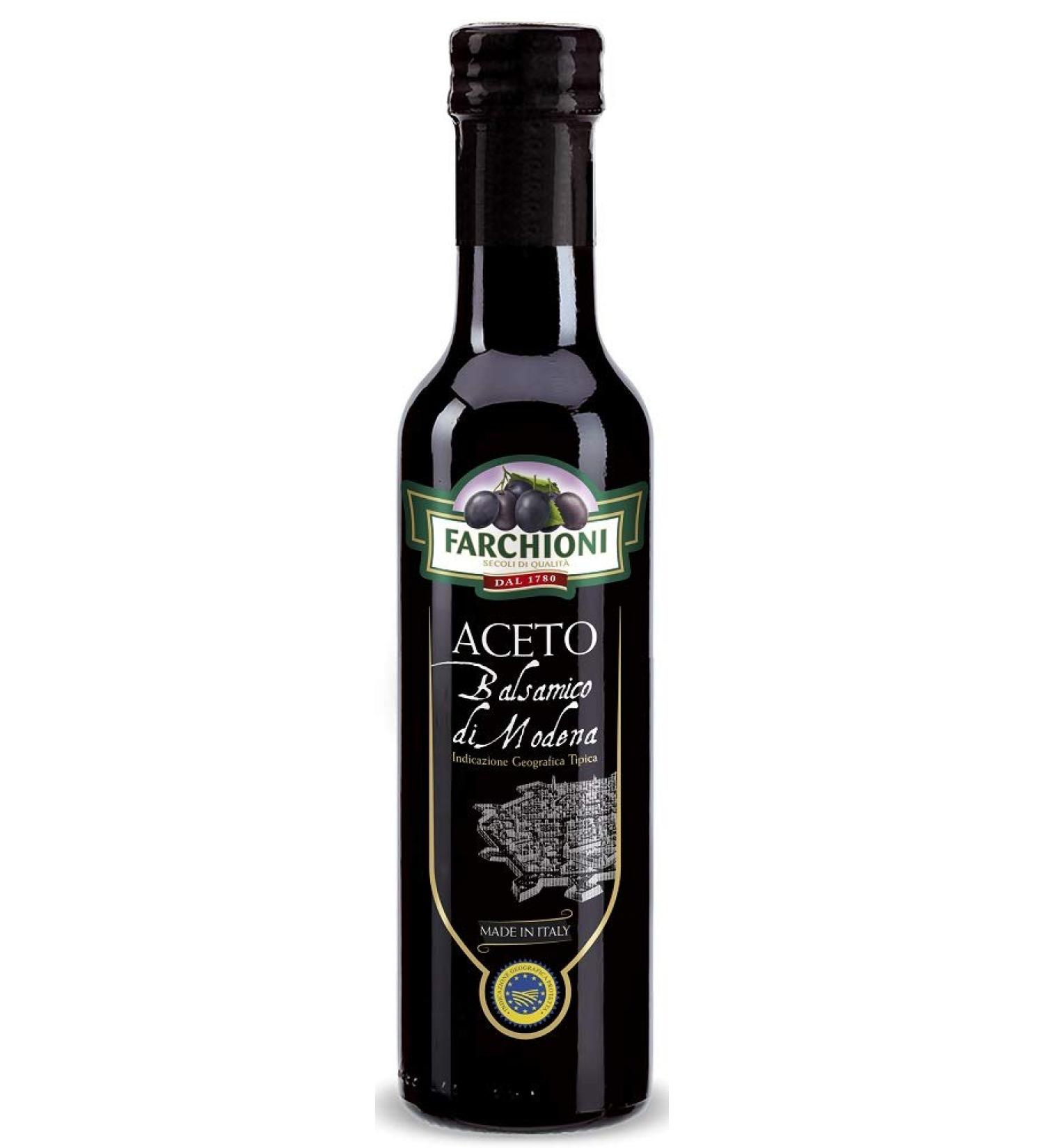 Farchioni Balsamic Vinegar of Modena P.G.I. 250ml - Authentic Italian Flavor - Buy Online on GoSupps.com