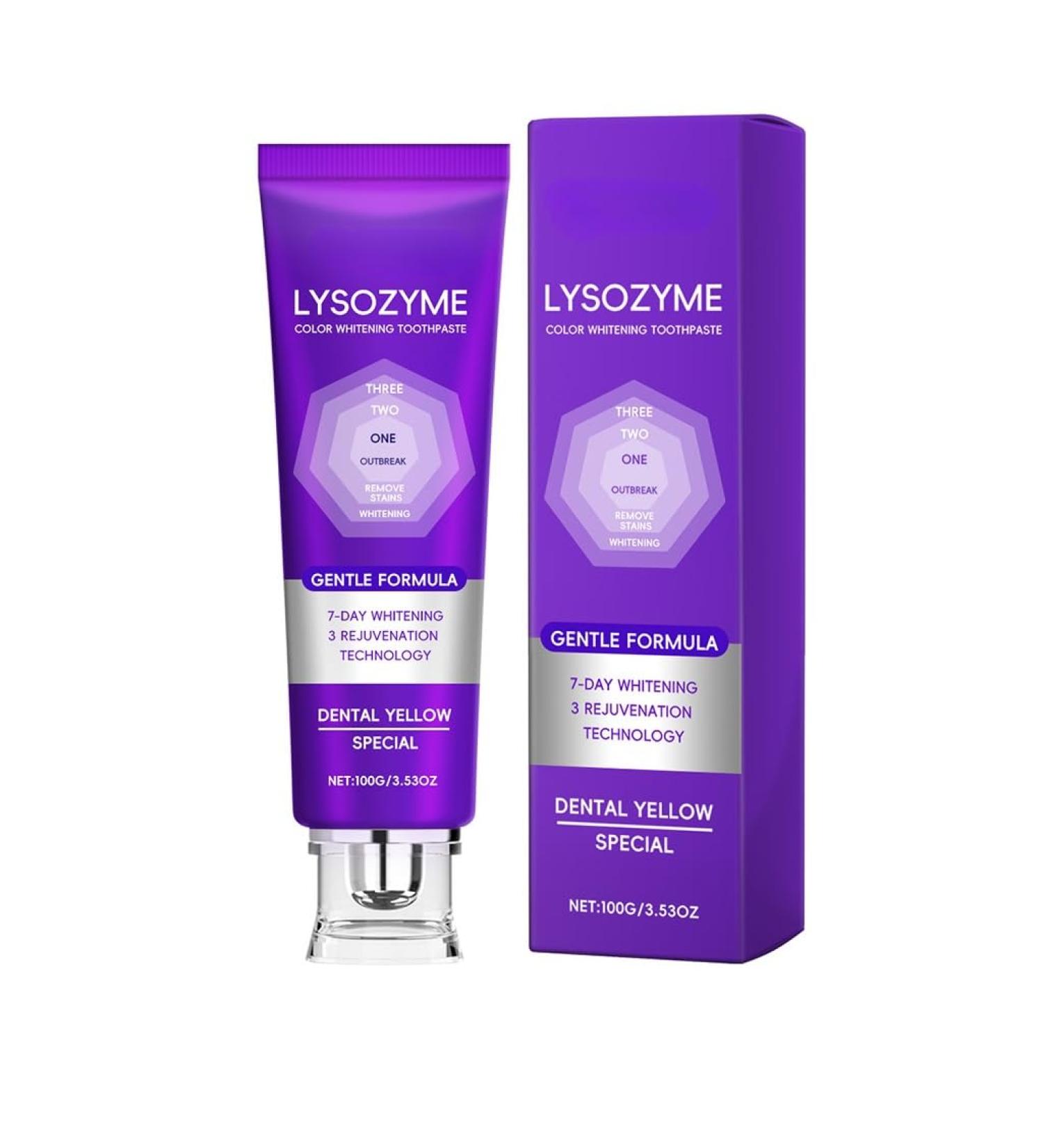 Purple Toothpaste - Teeth Whitening & Stain Removal Fresh Breath Daily Oral Care for Gum & Enamel(1PCS) 1 Fl Oz (Pack of 1) - Buy Online on GoSupps.com