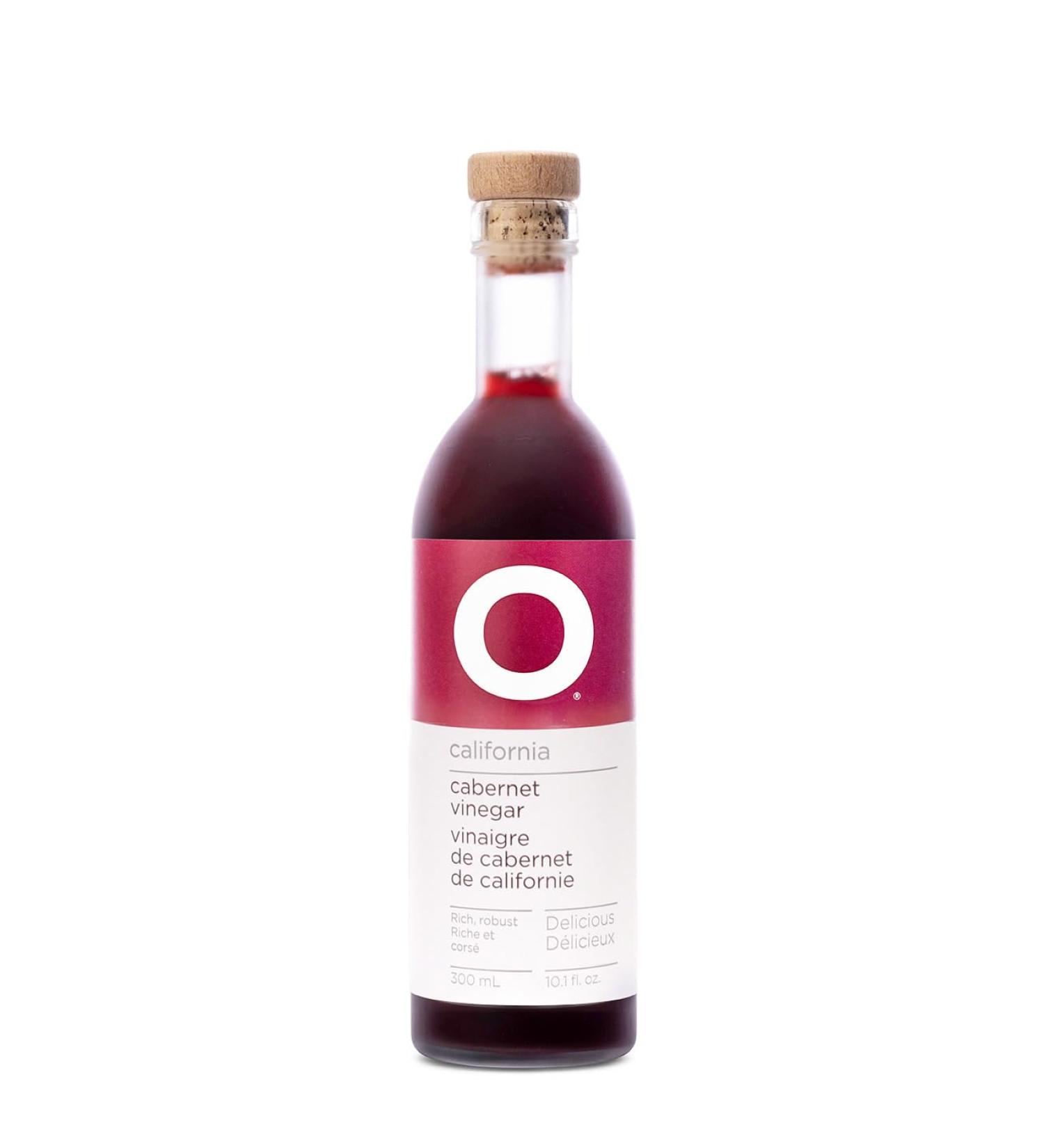 O Cabernet Wine Vinegar 300 mL Glass Bottle - Buy Online on GoSupps.com
