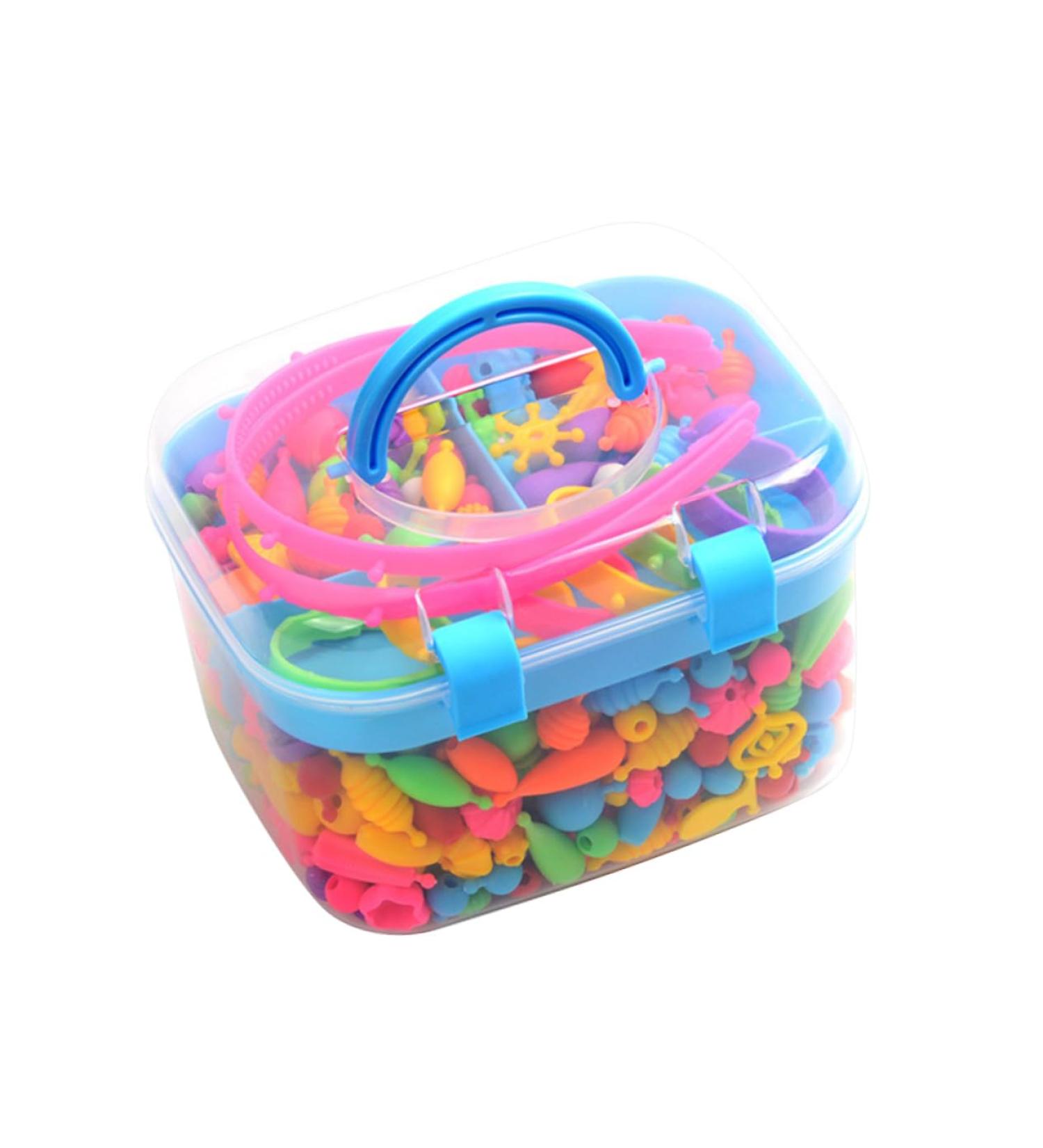 FAVOMOTO Childrens Toy 1 Box Girls Toys Children s Toys Girl Toys Childrens Toys Rayan Toys for Kids Cute Bracelets for Girls ABC Beads Girls Kids Jewelry Set Pop Beads Girl Child Necklace - Buy Online on GoSupps.com