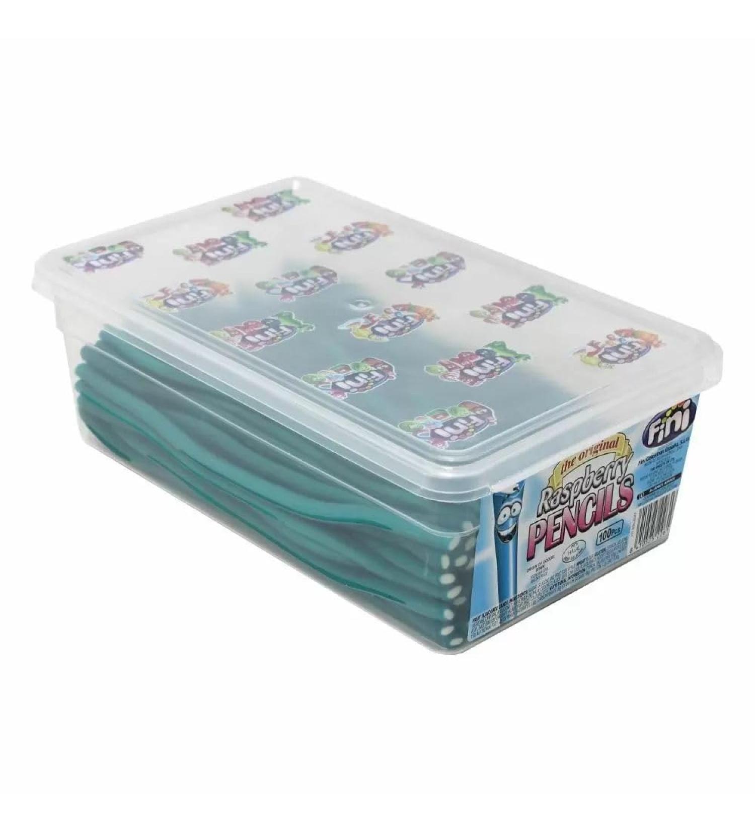 Blue Raspberry Pencils - 25 Candy Sticks Sweets