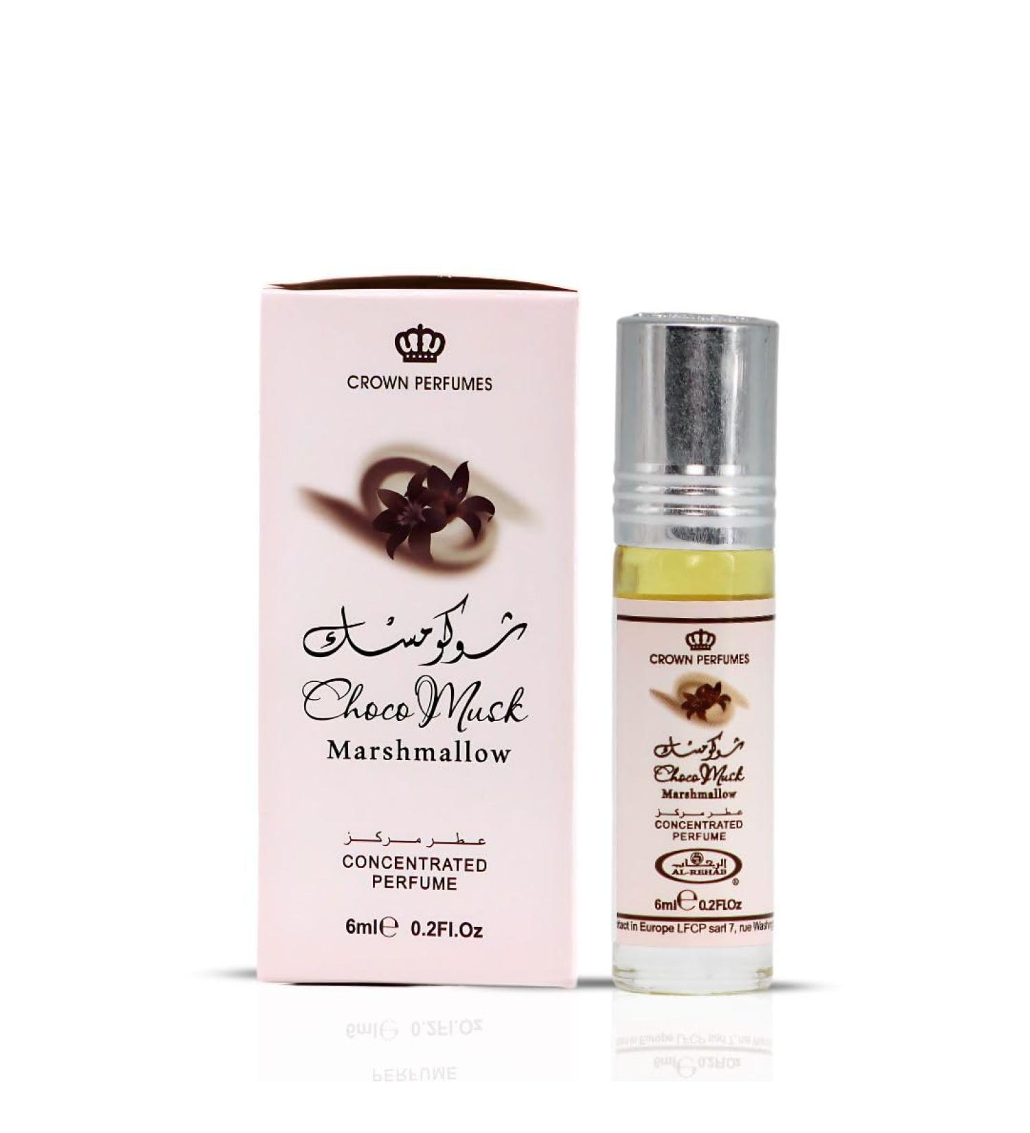 Al Rehab Choco Musk Marshmallow Sweet Chocolate-Vanilla Concentrated Perfume Oil Roll-On for Unisex 0.2 Ounce / 6ml Gourmand Sweet Chocolate Vanilla 0.2 Fl Oz (Pack of 1) - Buy Online on GoSupps.com
