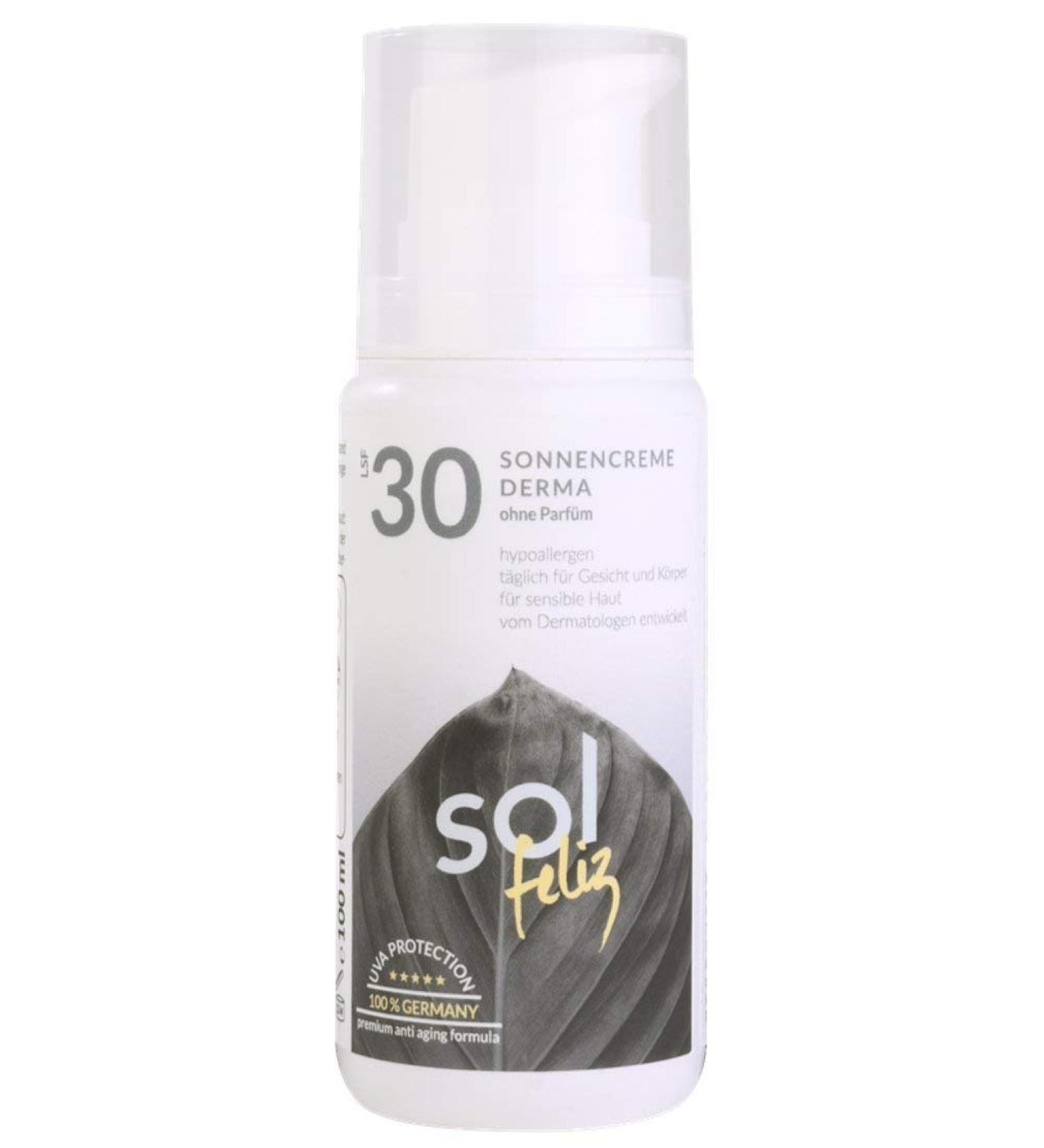 Sol Feliz Dermatological Sun Cream SPF 30 - 100ml | International Shipping - Buy Online on GoSupps.com
