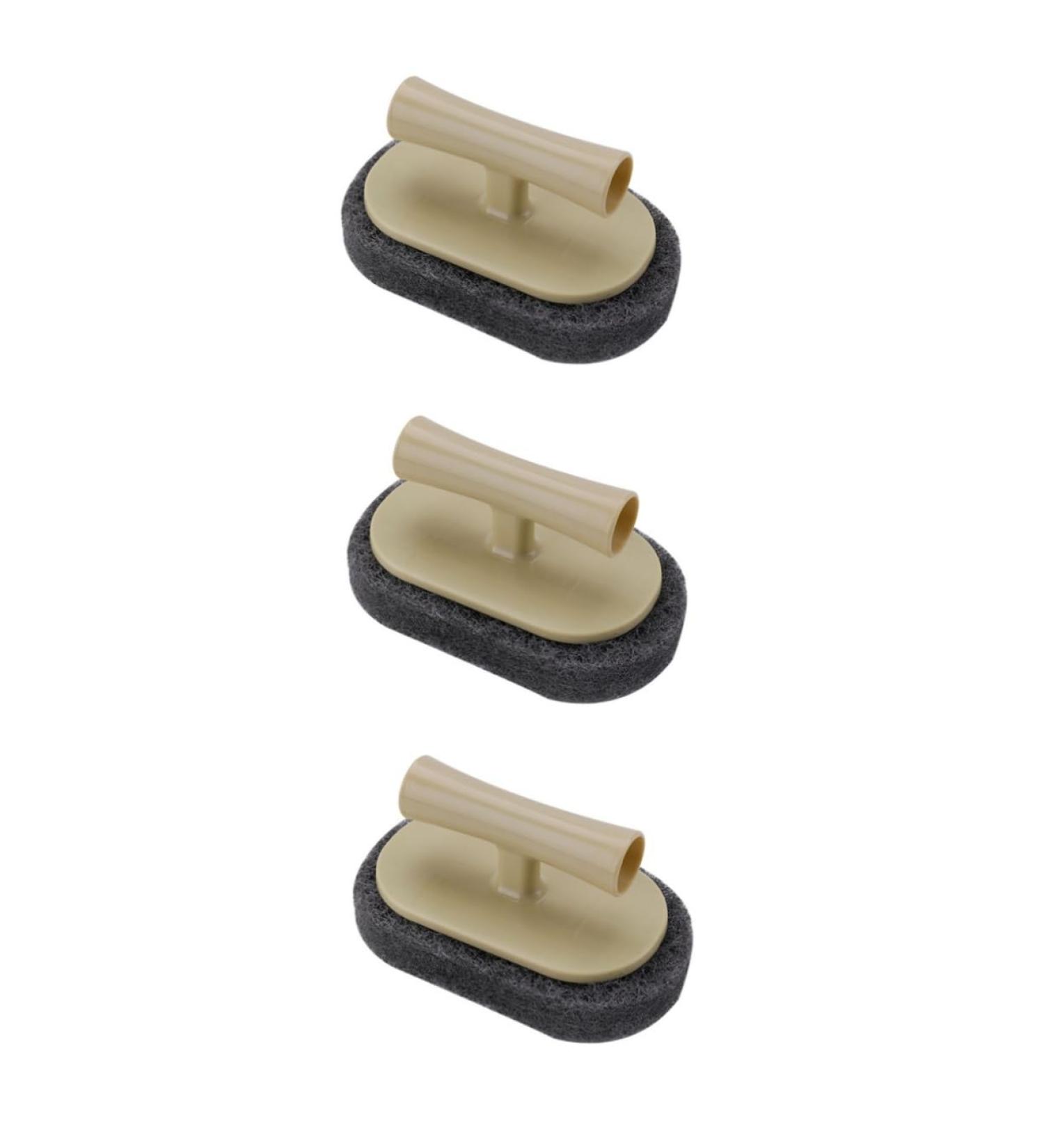 Solustre 3-in-1 Cleaning Brush & Dishwash Pad - Effective Kitchen Scrubbing & Scouring Solutions for Effortless Cleaning - Buy Online on GoSupps.com