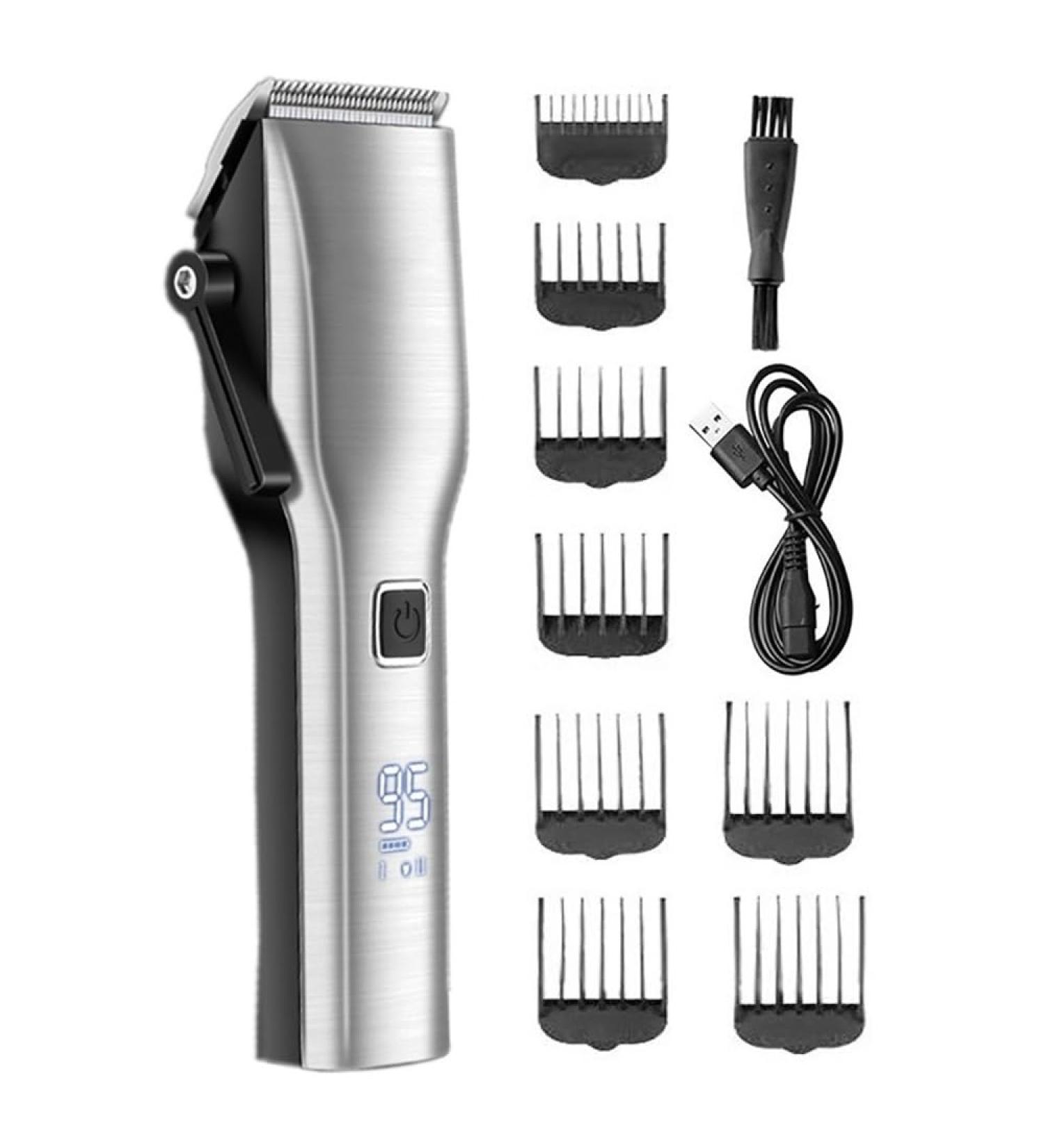 Pro Cordless Hair Clipper | Professional Electric Hair Trimmer | Adjustable Barber Cutting Kit - Rechargeable & International Shipping - Buy Online on GoSupps.com