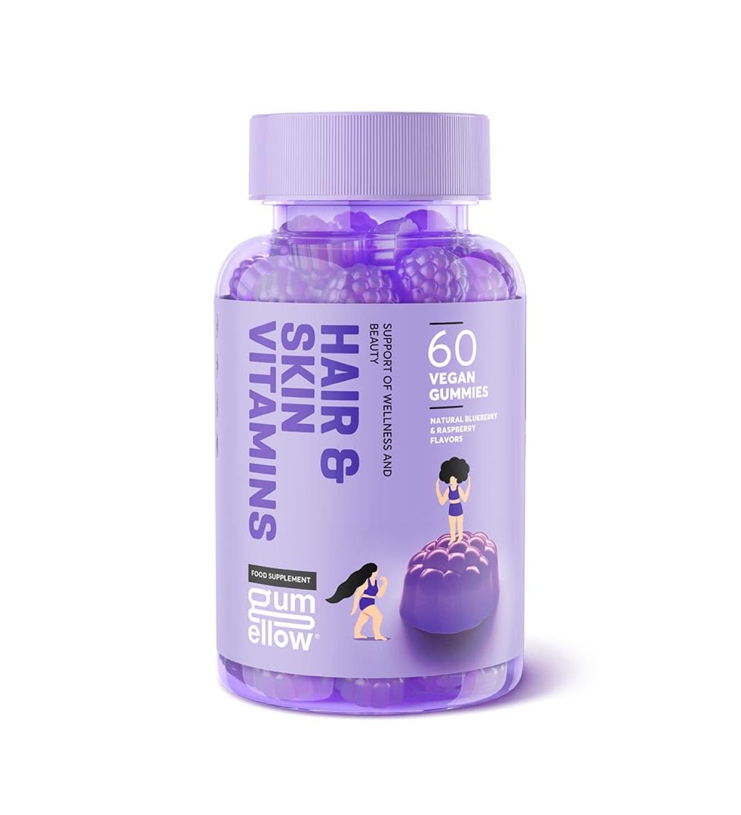 Nutris Ingredients SL Hair & Skin Vitamins Gummies - Buy Online on GoSupps.com