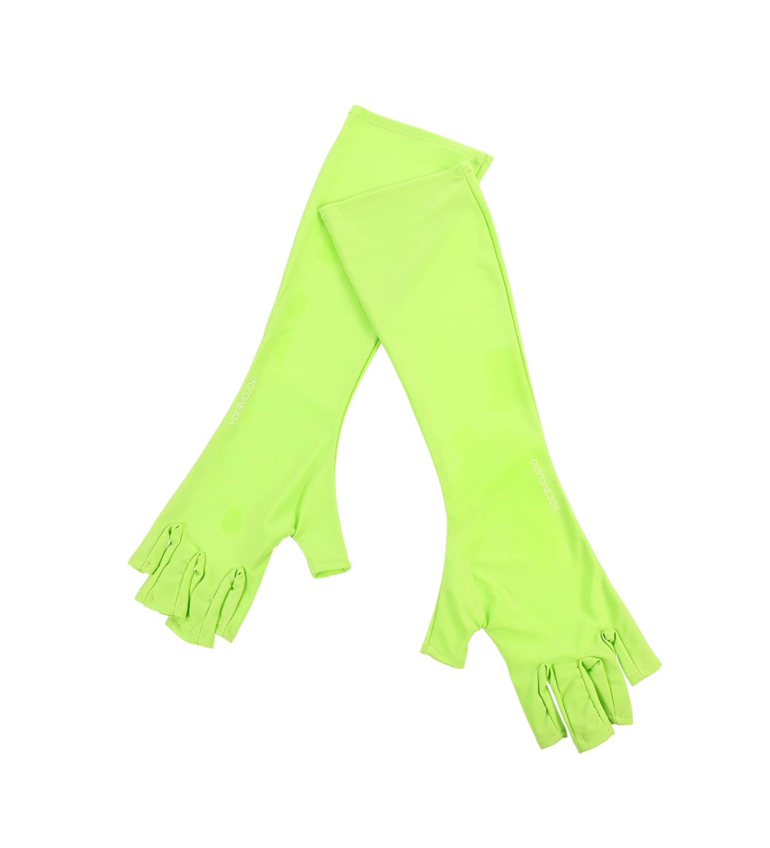 Beavorty 1 Pair Nail Gloves Gloves UV Lamp Gloves Gel Manicure Gloves Nail Art Gloves Manicure Accessories Oveglove Sun Protection Polyester Mj03 Apparel Green Manicure Art Gloves 25X9X0.4CM - Buy Online on GoSupps.com