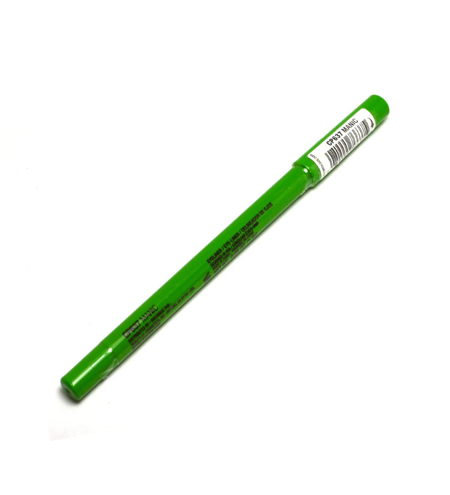 L.A. Colors Neon Gel Eyeliner CP637 - Intense Green Long Wear Eye Liner + Free Zipper Bag - Buy Online on GoSupps.com