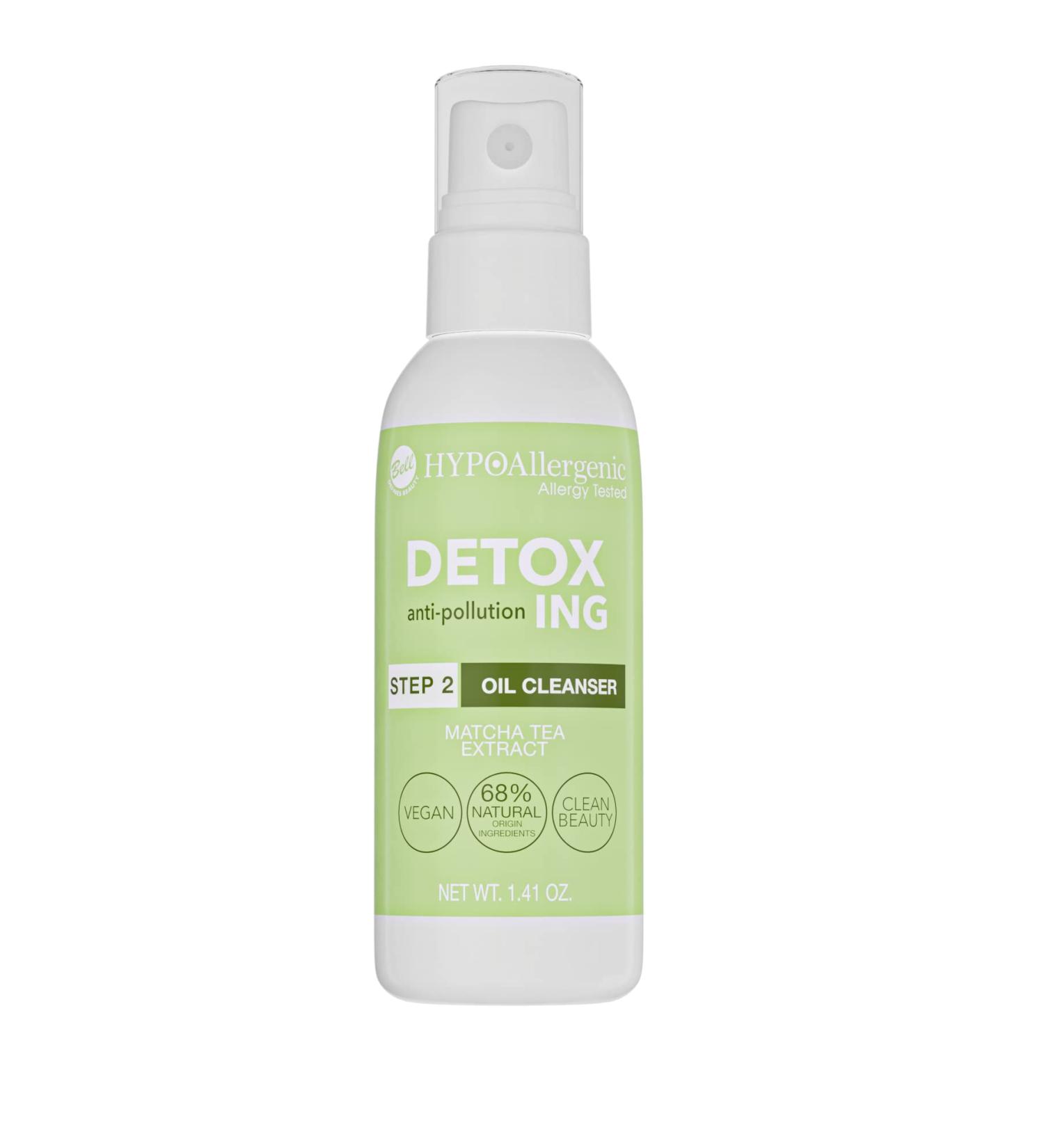 Bell Hypoallergenic Detoxing Oil Cleanser Face Make Up Remover with Matcha Tea Extract Anti - Pollution & Vegan 40g