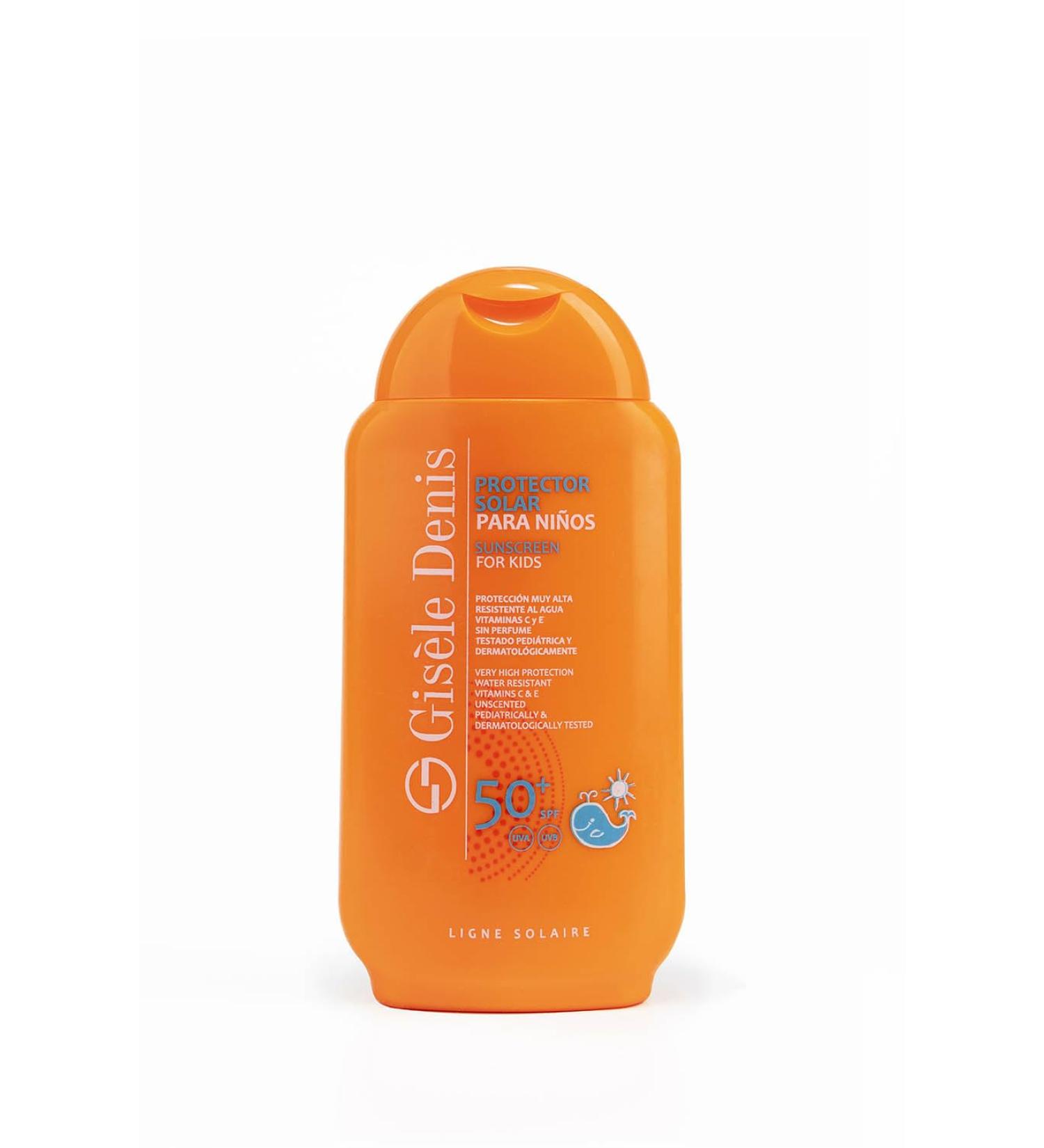 Gisle Denis Sunscreen Lotion for Kids SPF 50 - 200ml | Ultra Protection Gentle Formula International Shipping Available - Buy Online on GoSupps.com