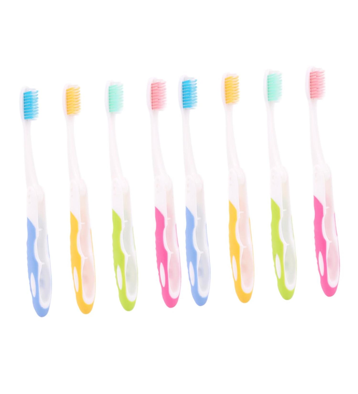 Buy Beavorty 8pcs Travel Toothbrush Set - Adult Oral Care Accessories for Optimal Oral Hygiene | International Shipping Available - Buy Online on GoSupps.com