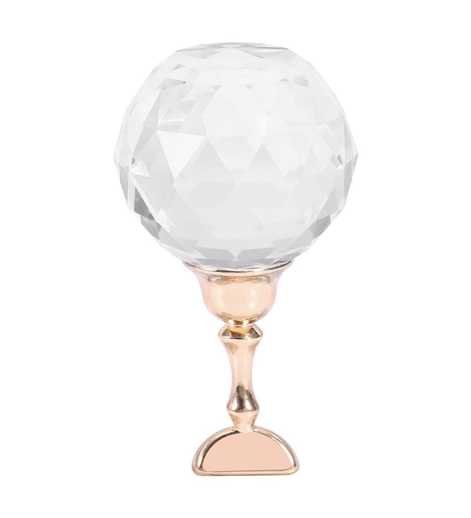 Tip Whitener & Magnetic Nail Tip Holder - Aluminum Stand for Nail Art Display | 4 Designs | #2 White Spherical Crystal - Buy Online on GoSupps.com