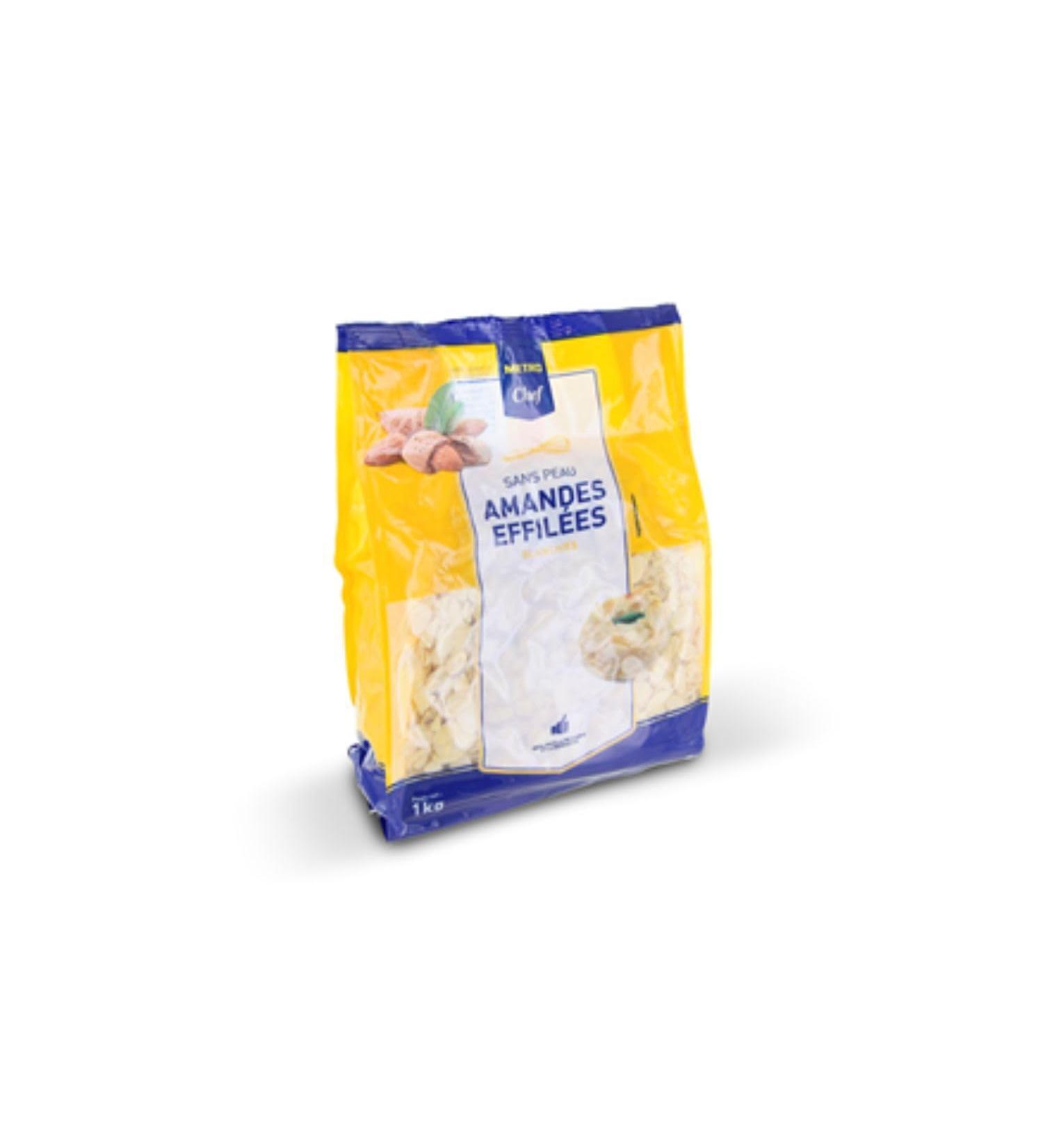 METRO Chef White Almond Tapered 1kg x2