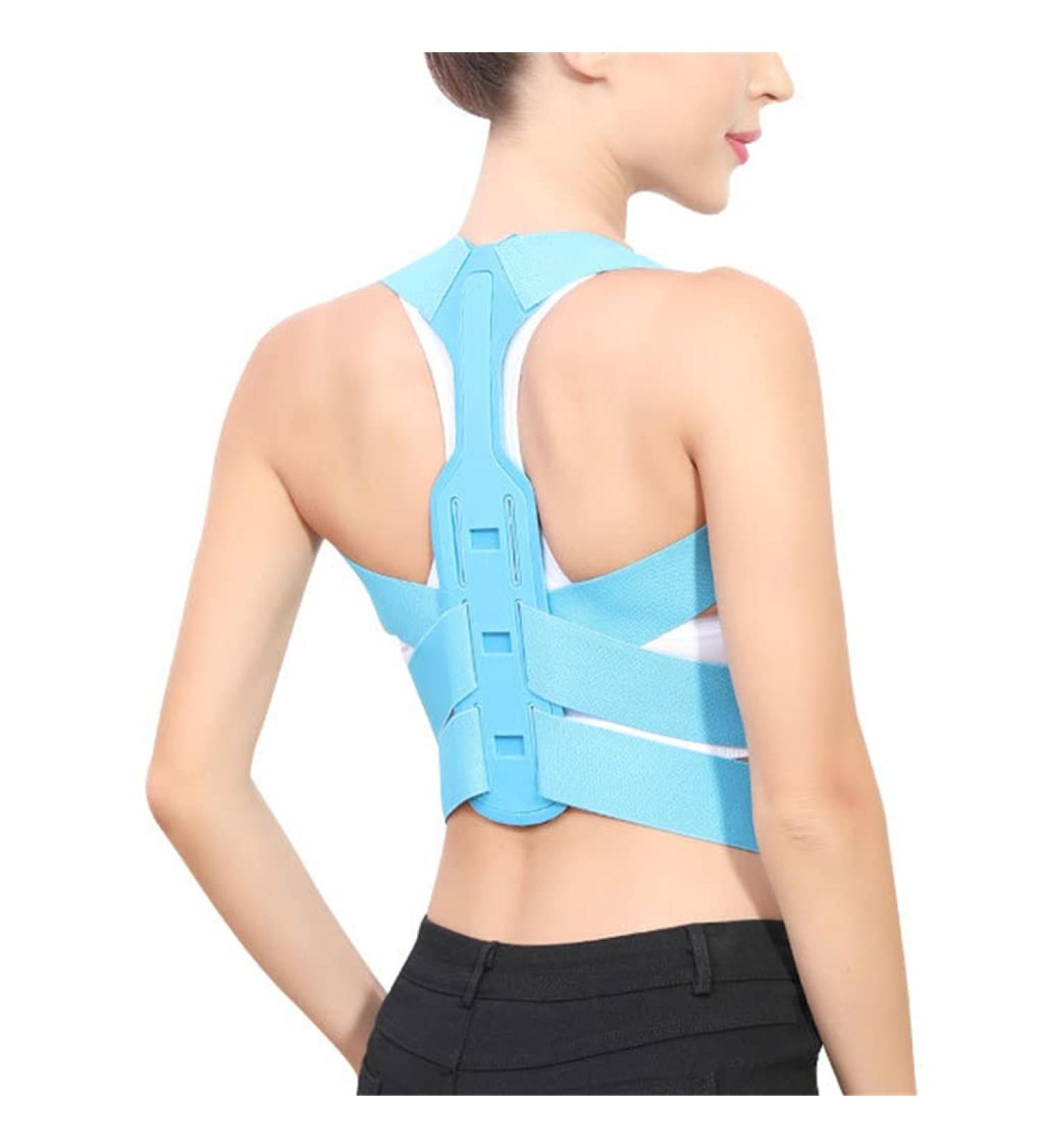 Brace Support Belt Adjustable Back Posture Corrector Clavicle Spine Back Shoulder Lumbar Posture Corset Decorate - Buy Online on GoSupps.com