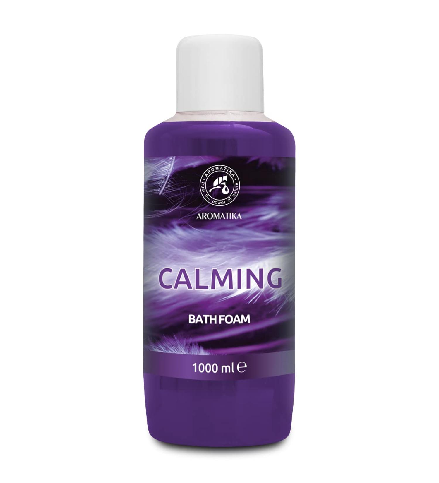Calming Bathing Foam 1000ml | Relaxation & Aromatherapy for Good Sleep | Spa & Body Care Essentials - Buy Online on GoSupps.com