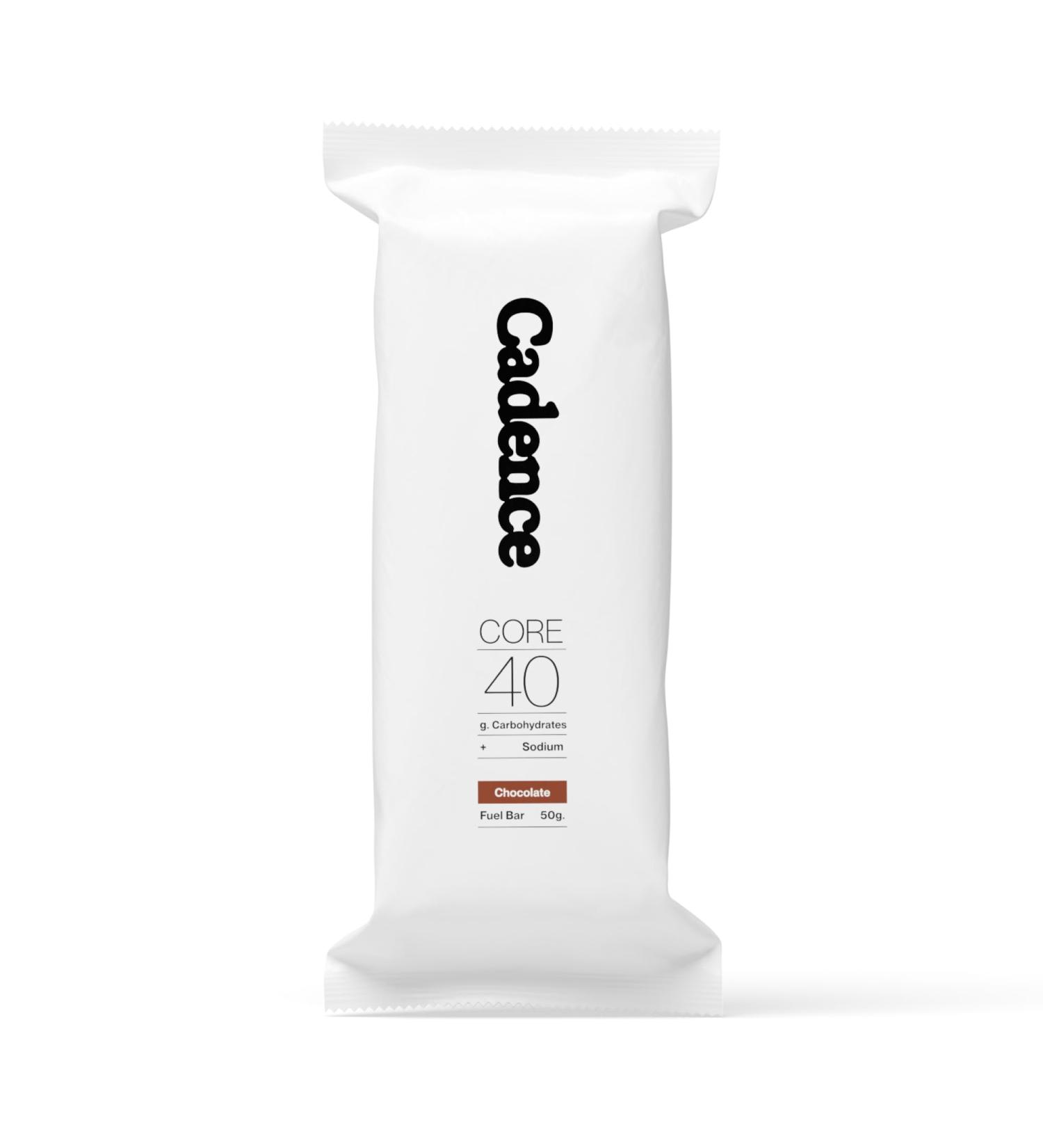 Cadence Chocolate Energy Bar - Case (50g x 12) | 40g Carb Blend with Organic Dates & Honey | Electrolytes for Hydration & Recovery | Natural Ingredients | Vegan-Friendly Fuel for Endurance Sports - Buy Online on GoSupps.com