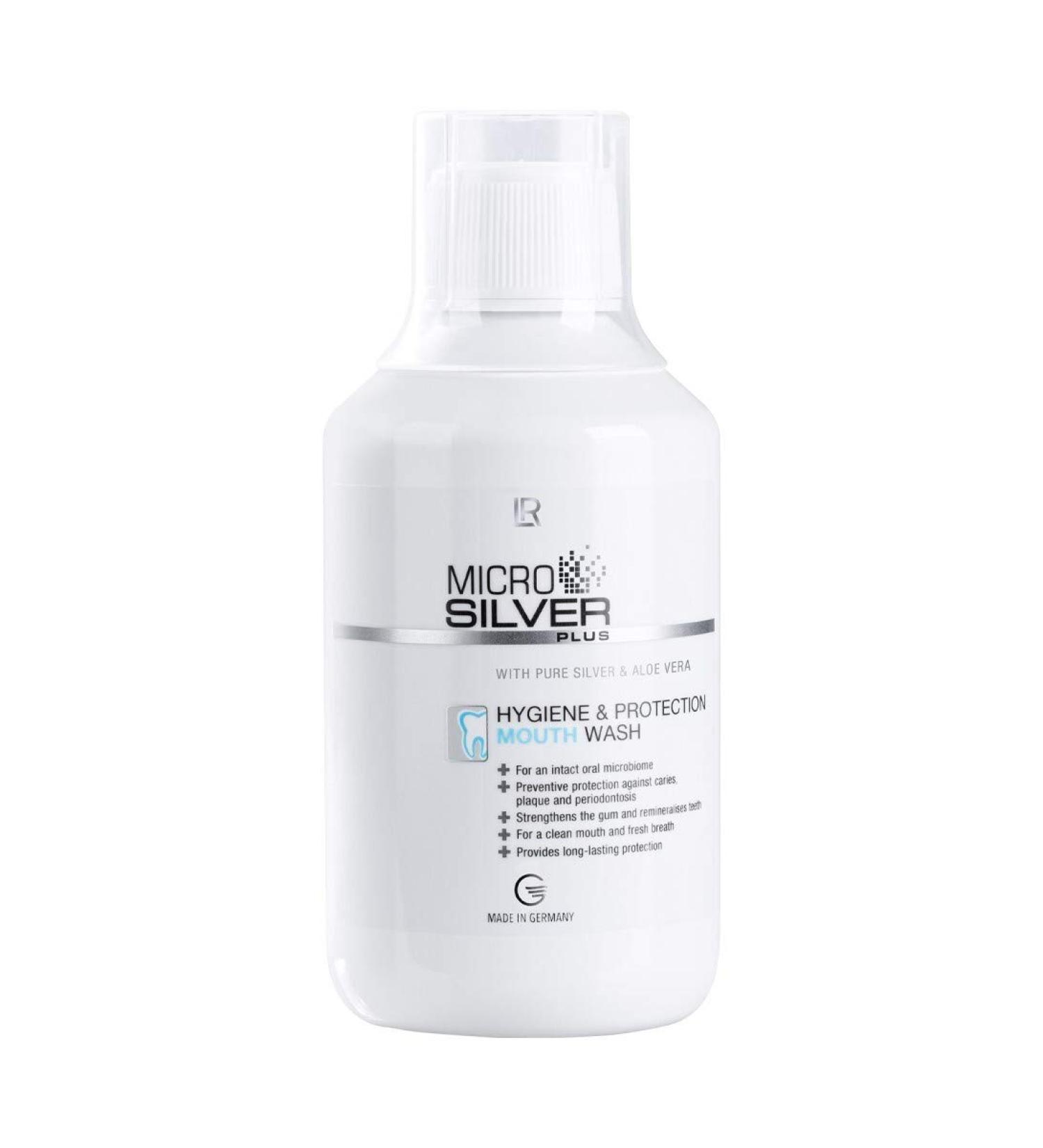 LR MICROSILVER PLUS protective mouthwash 300.00 ml
