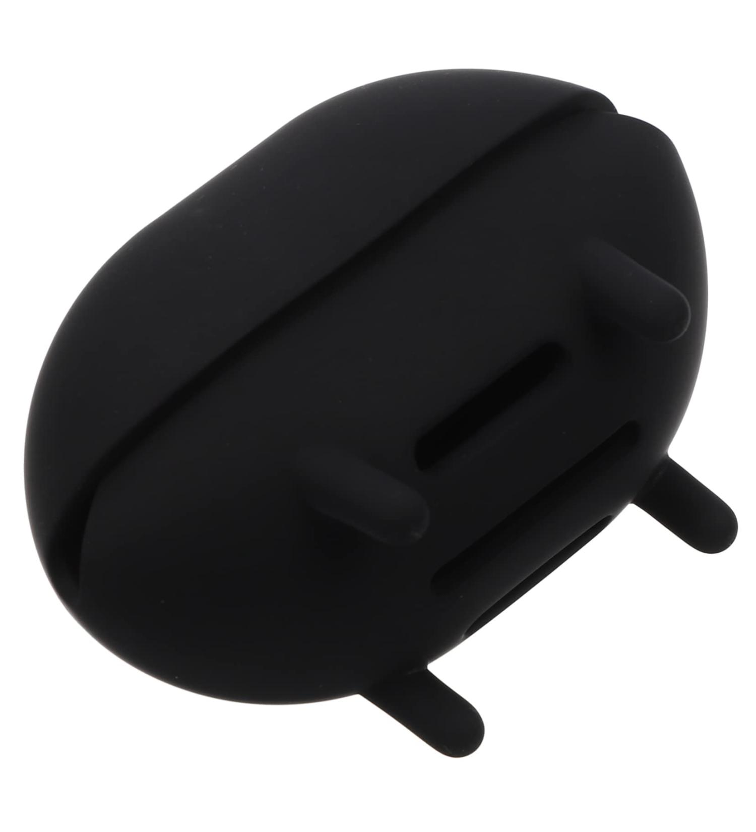 DOITOOL Beauty Egg Storage Powder Puff Holder - Travel Size 7.5x5cm - Stylish Black Organizer for Makeup - Buy Online on GoSupps.com