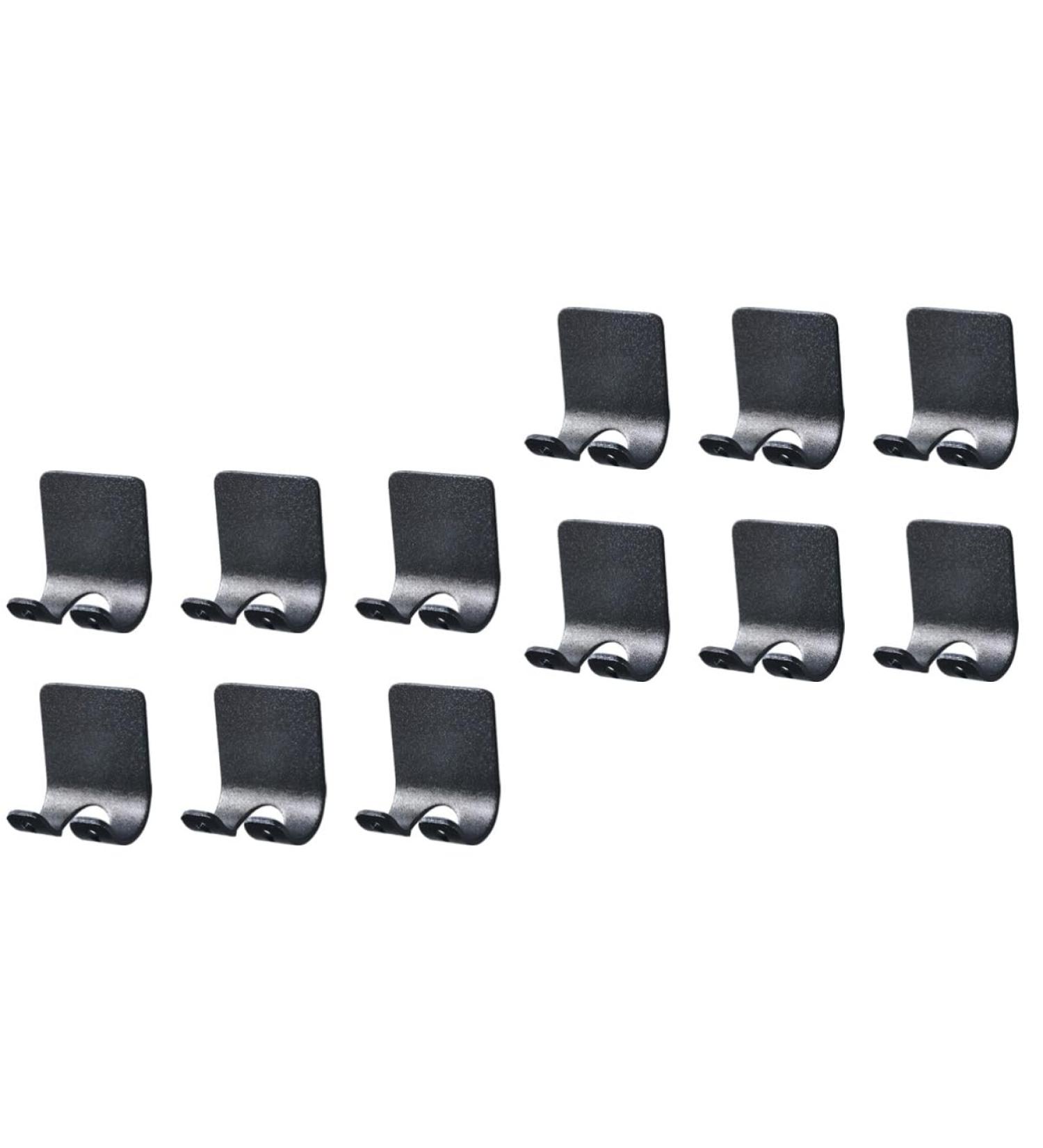 HomsfoU 12 STK Punch-Free Razor Hanger & Self-Adhesive Wall Holder | Space Aluminum Shaver Hook for Easy Bathroom Organization - Buy Online on GoSupps.com