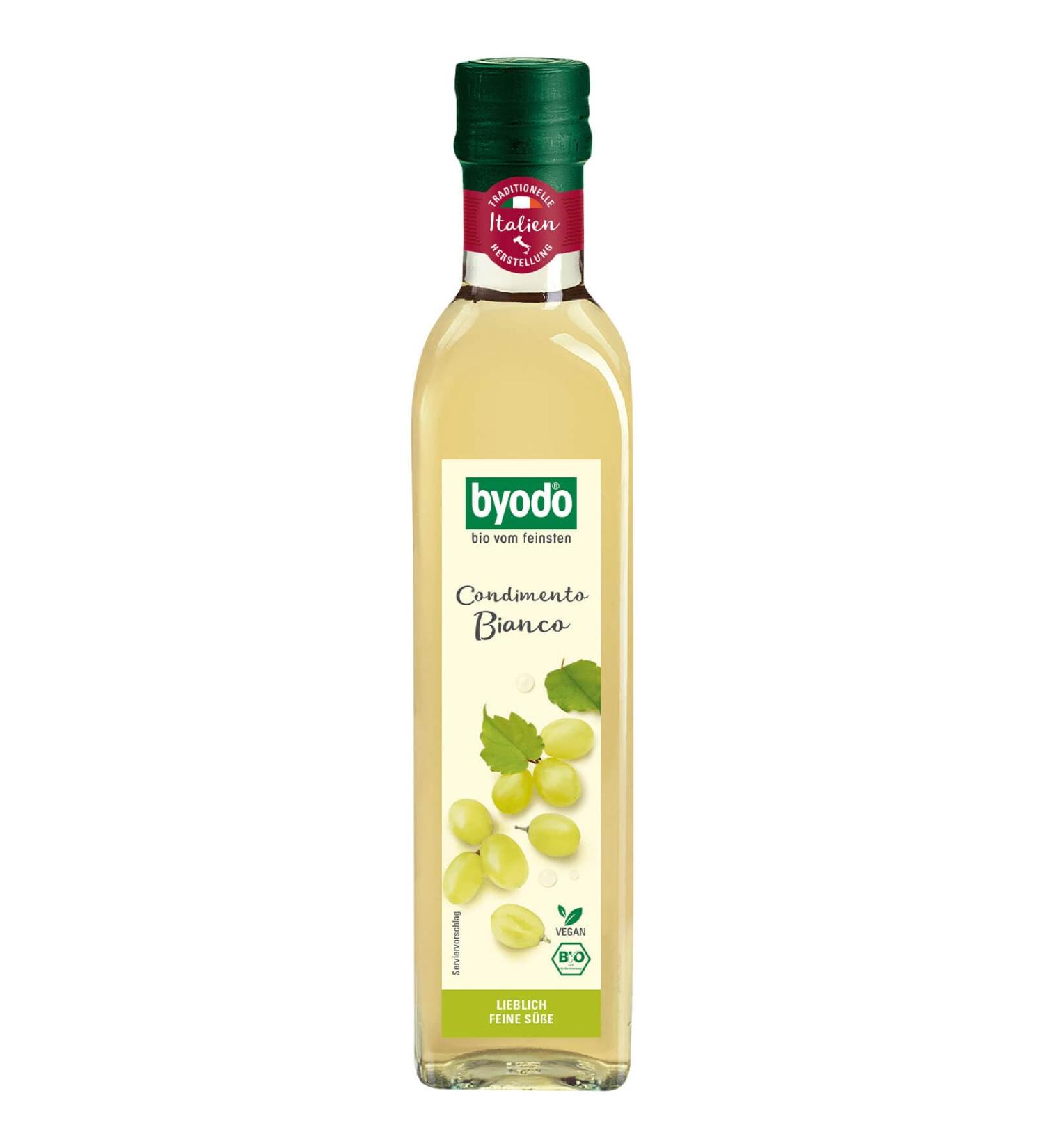  ByoDo Byodo Organic White Balsamic Vinegar 500 ml - Buy Online on GoSupps.com