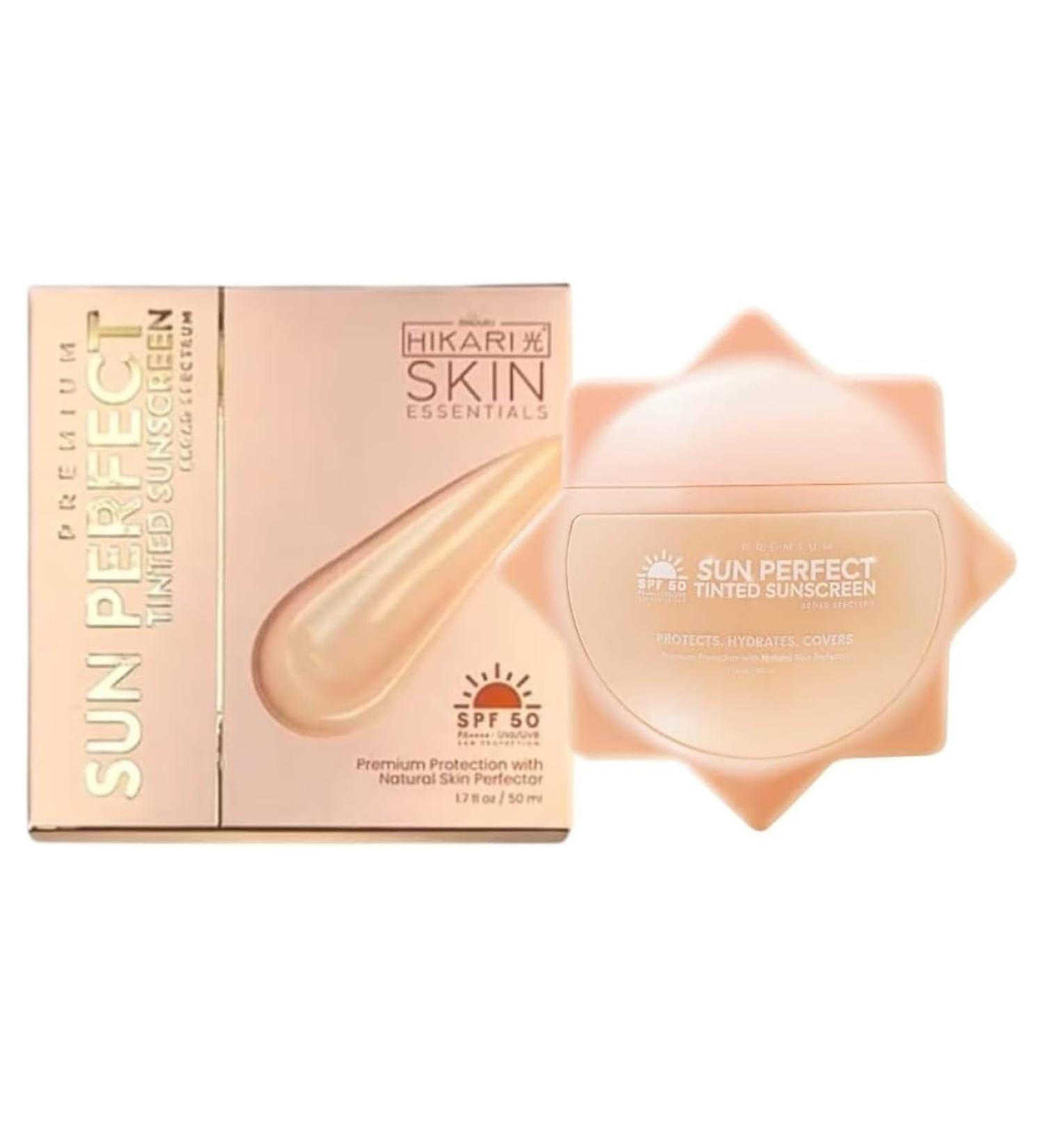Hikari Skin Premium Sun Perfect Tinted Sunscreen SPF 50-50ml