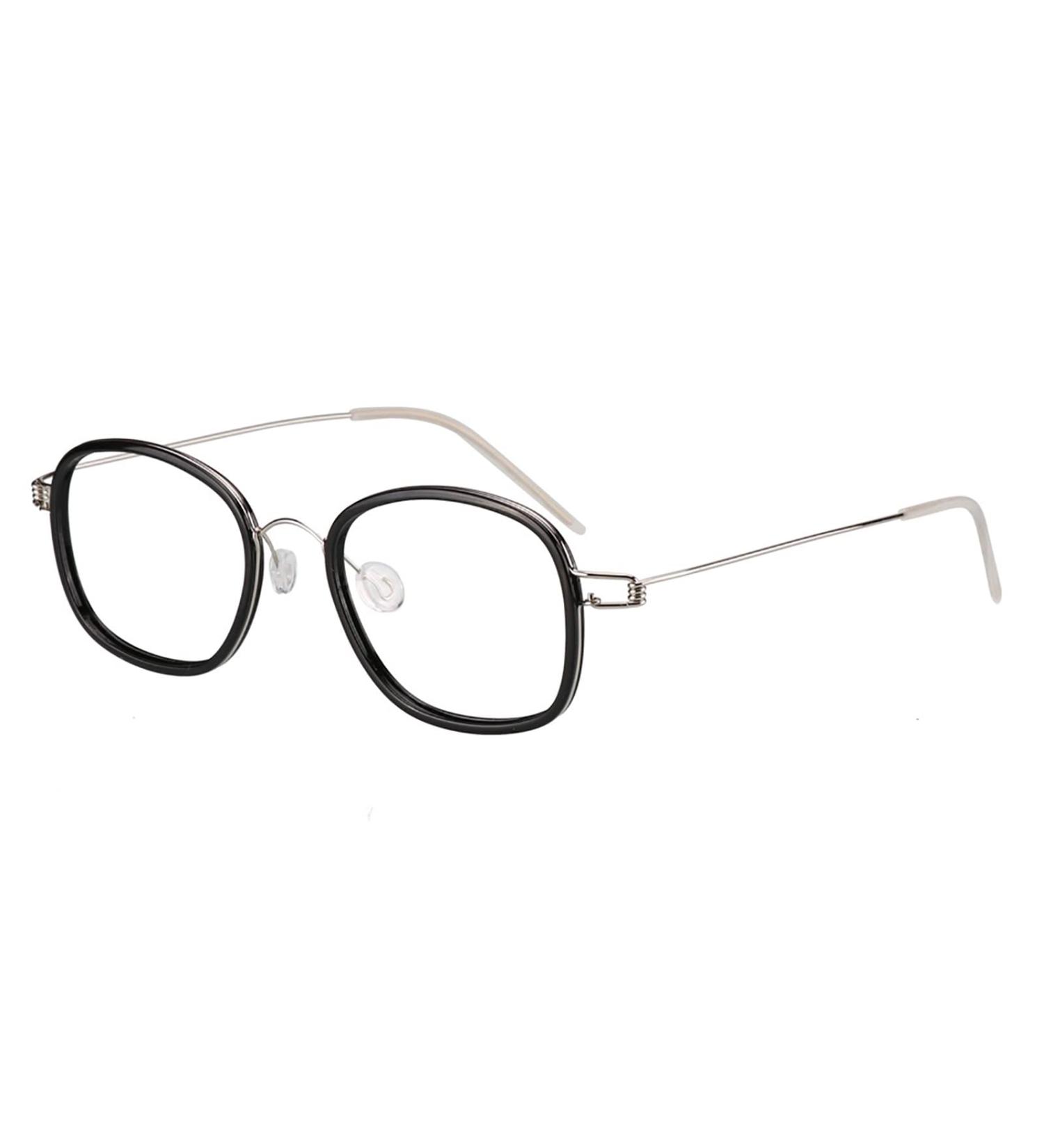 Shop Hadiih Photochrome Reading Glasses | Unisex Fashionable Square Metal Frame in Silver (+1.5) - Buy Online on GoSupps.com