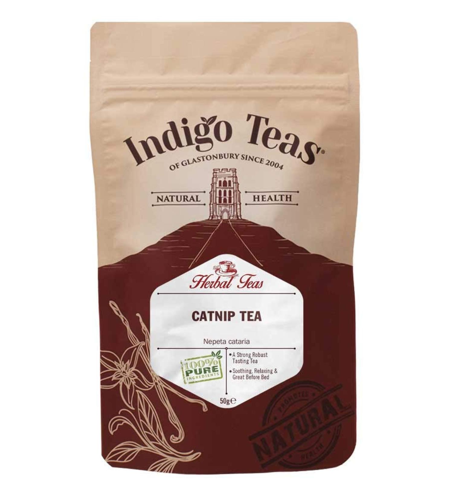 Buy Catnip Loose Herbal Tea (Nepeta Cataria) 50g - Premium Quality for Cats - International Shipping - Buy Online on GoSupps.com