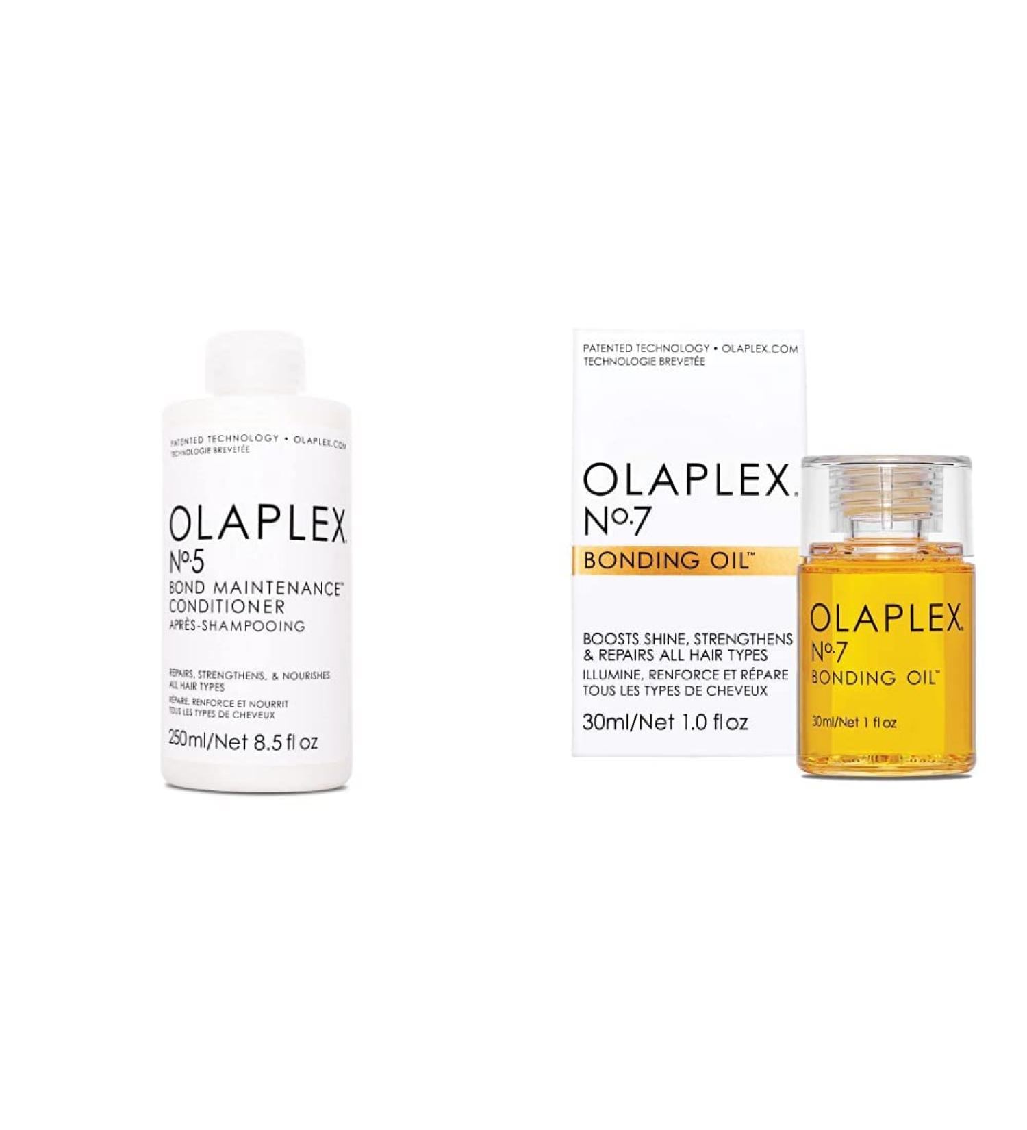 Olaplex No. 5 Bond Maintenance Conditioner & No. 7 Bonding Oil Bundle - Best International Shipping & Hair Repair Solutions - Buy Online on GoSupps.com