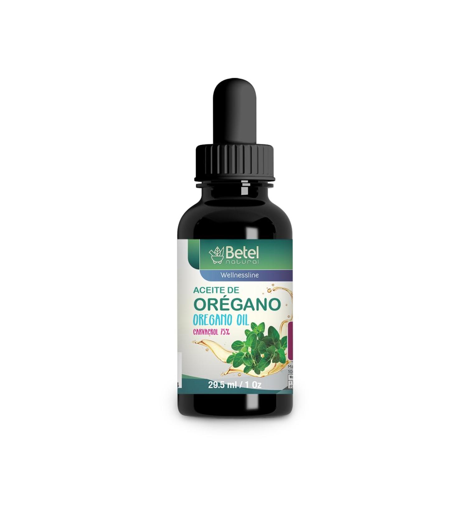Betel Natural Premium Oregano Oil 75% Carvacrol - 1 fl oz - Buy Online on GoSupps.com