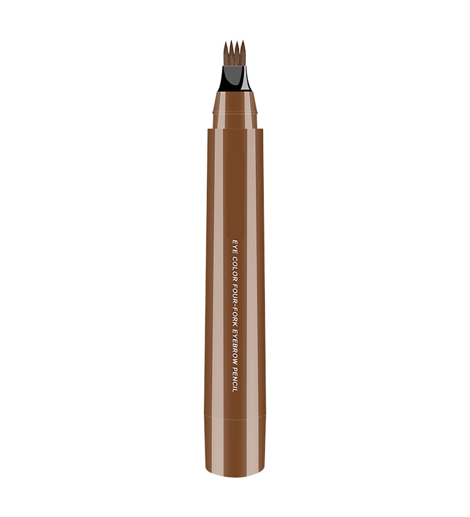 Eyebrow Pencil Eyebrow Makeup Eye Brow Pencils for Women with 4 Fork Tip Like Natural Brows Eyebrow Pen Eye Brow Pencils (Coffee) - Buy Online on GoSupps.com