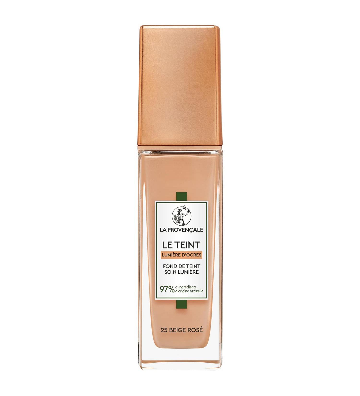 La Proven ale - Light Care Foundation - 97% ingredients of natural origin - Medium coverage - All skin types - With Provence PDO Organic Olive Oil - Shade: 25 Rose Beige - 30 ml - Buy Online on GoSupps.com
