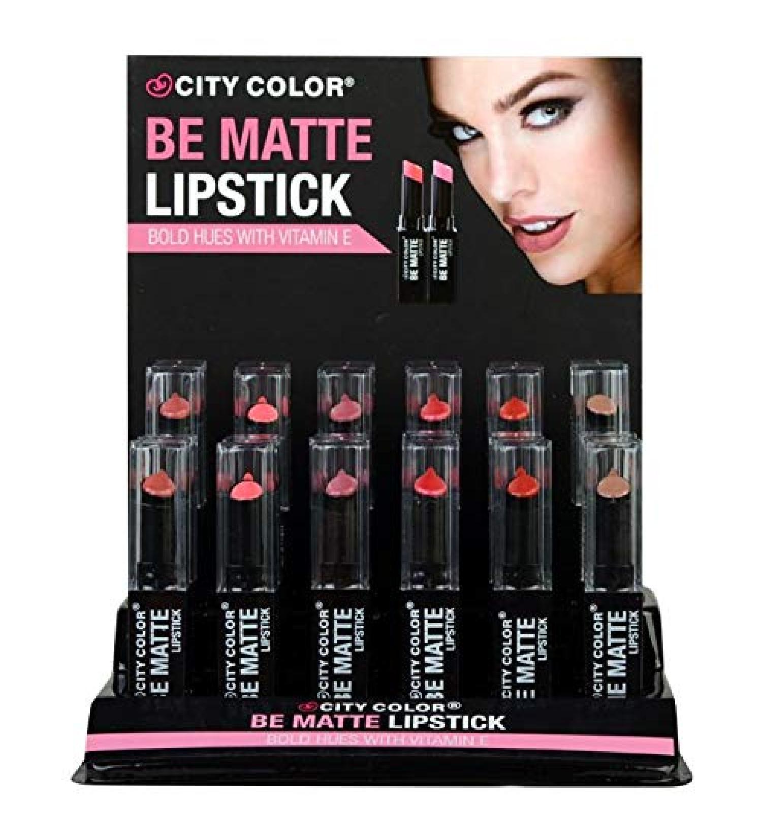 City Color Be Matte Lipstick - M5 Red