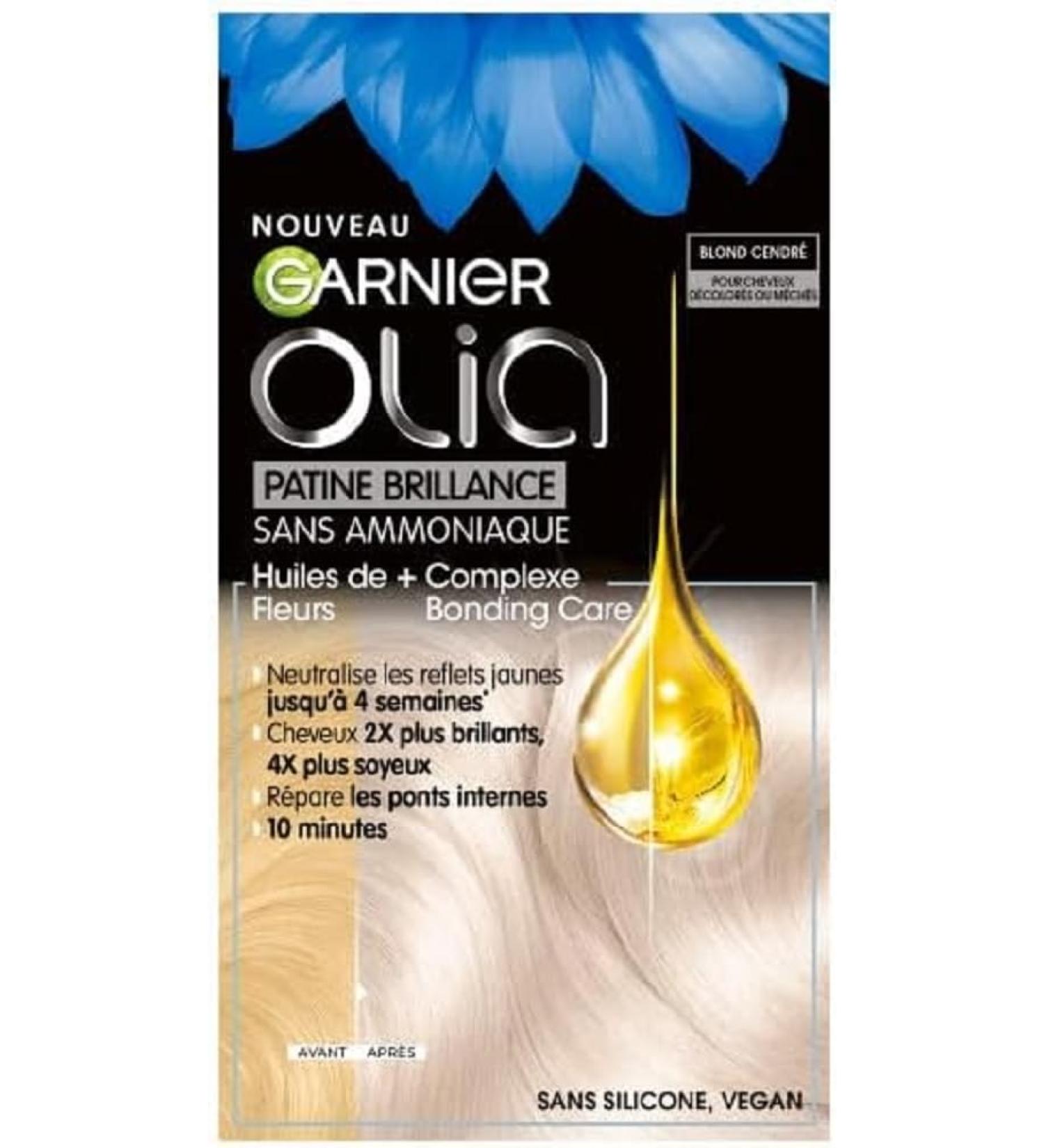 Garnier Olia Patine Brillance hair color semi-permanent ash blonde