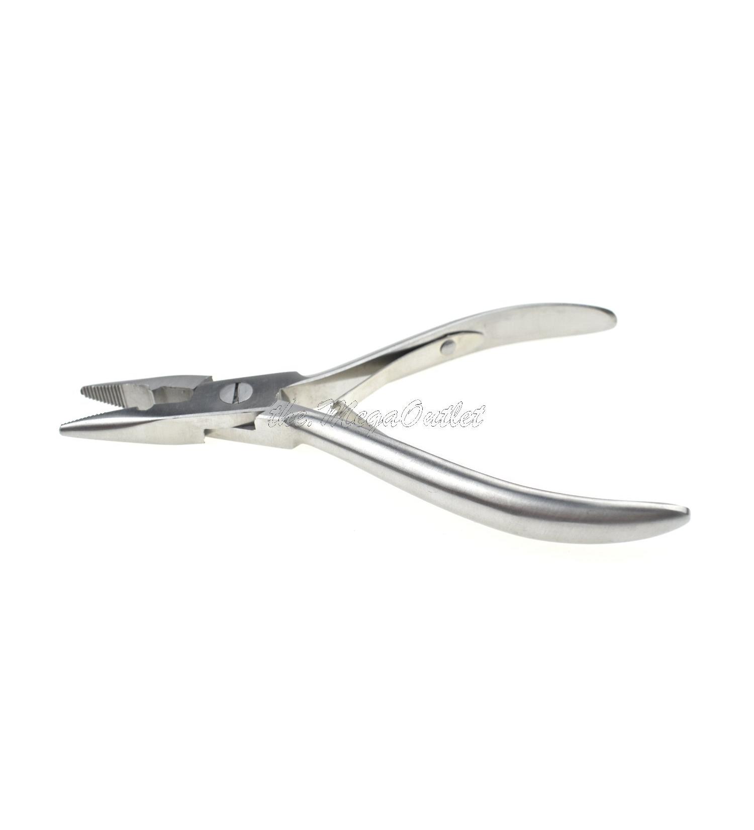 5" Professional Hair Extension Stainless Steel Multifunctional Plier For Bond Removal & Fitting Tool - Buy Online on GoSupps.com